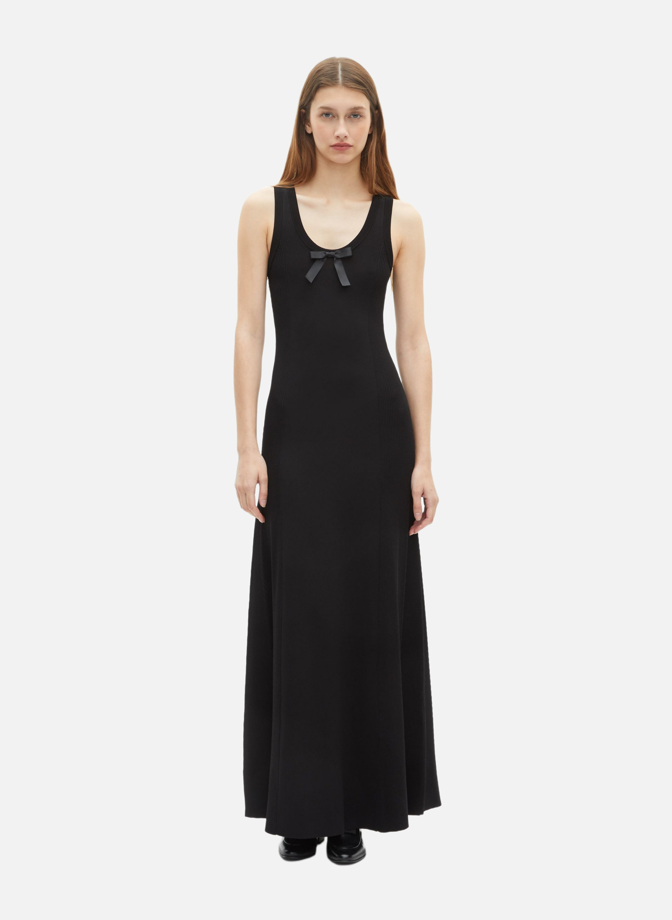 Long knit dress THE KOOPLES Black