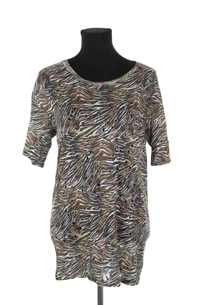 Linen T-shirt IRO - Seconde Main Multicolored