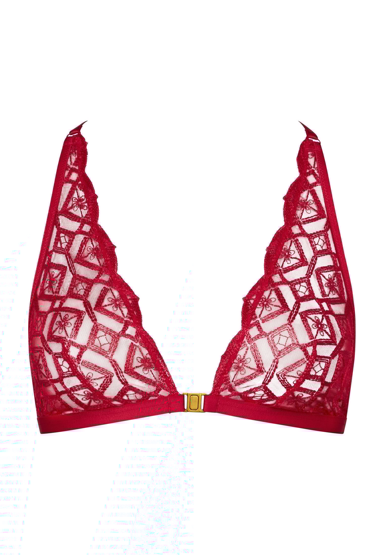 Triangle bralette AUBADE Red