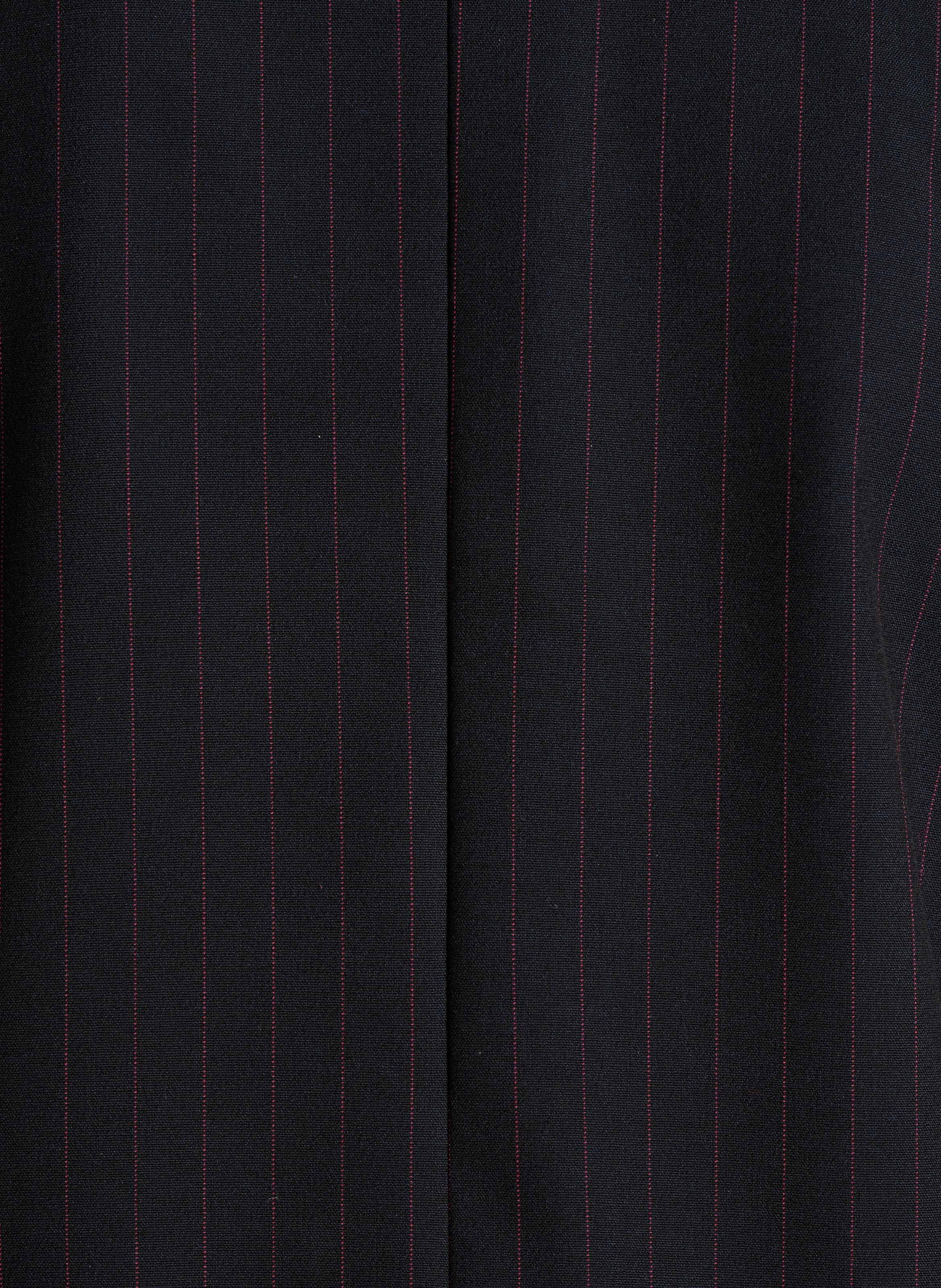 Cotton-blend cardigan with tailored collar LA FEE MARABOUTEE Blue