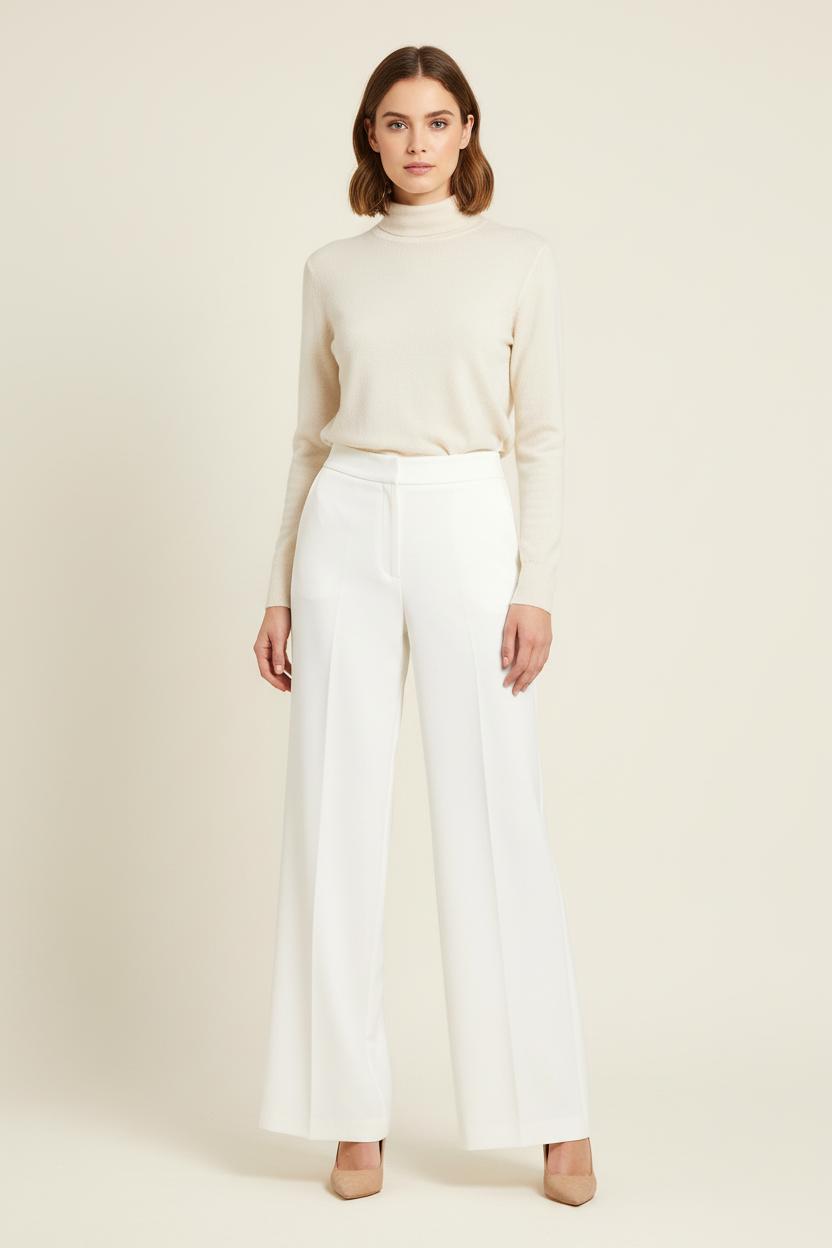 PANTS MAISON LEMOINE - Seconde main White