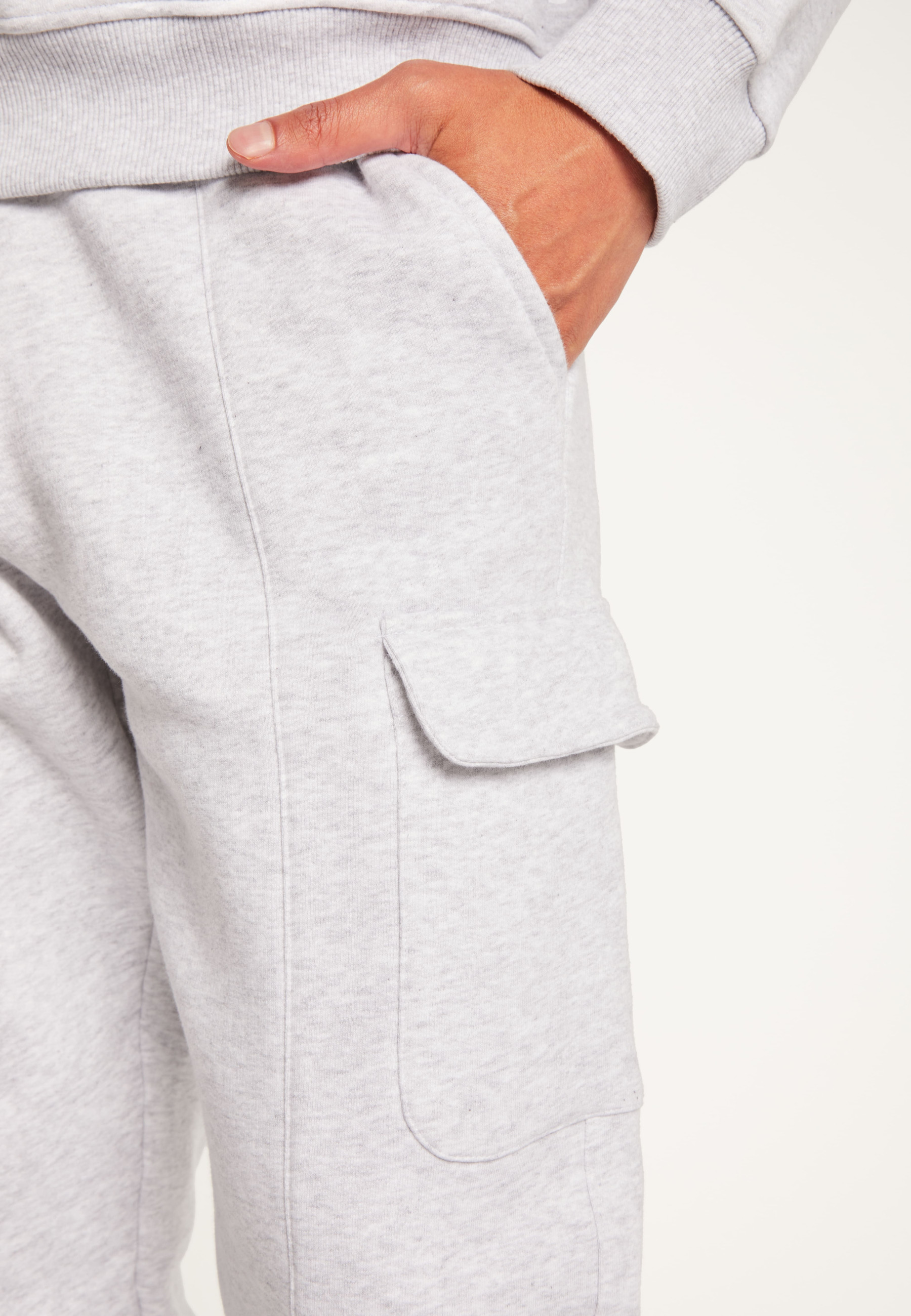 Cotton pants MAISON MONTAGUT Grey