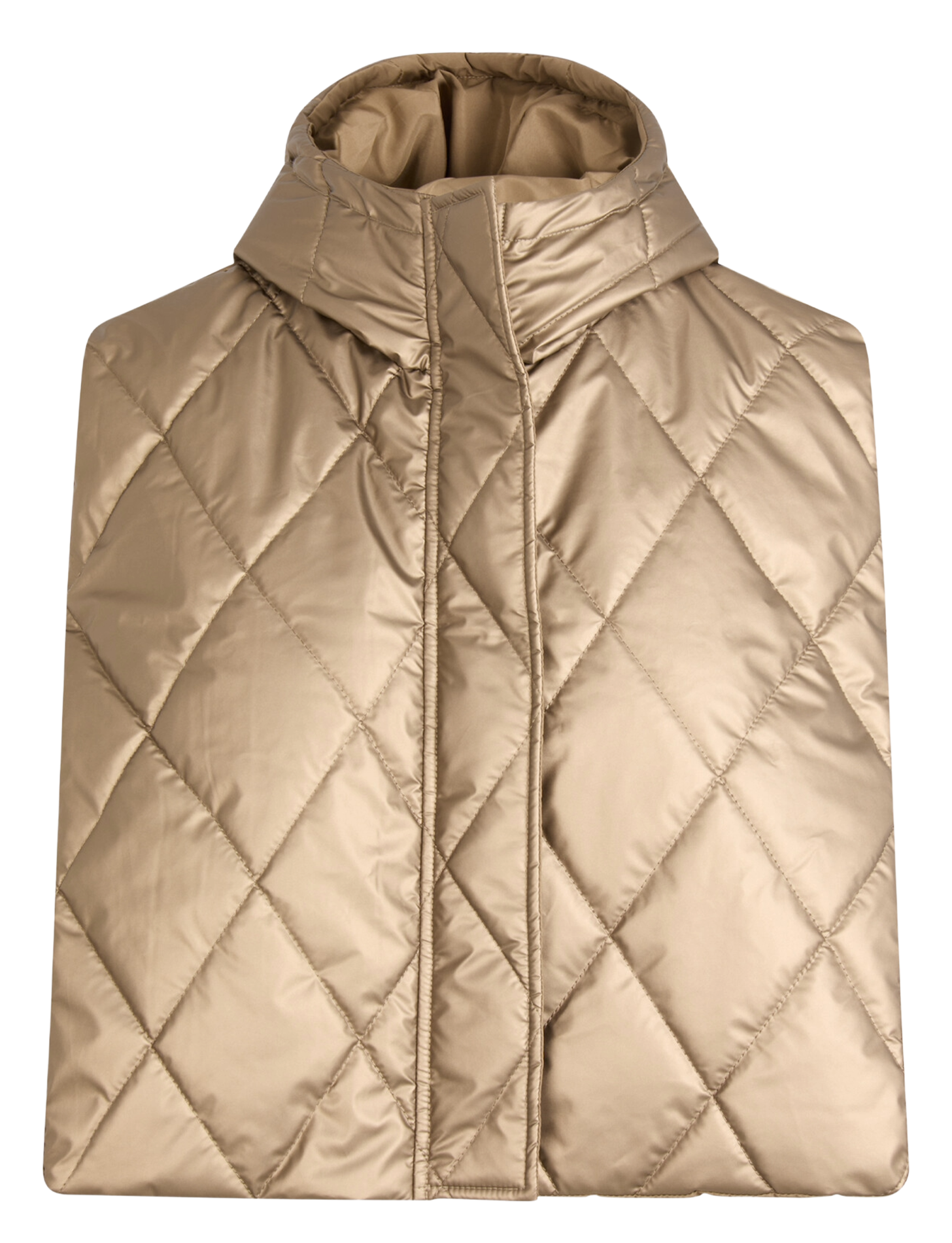 Abnehmbarer Daunenkragen MORGAN Grau