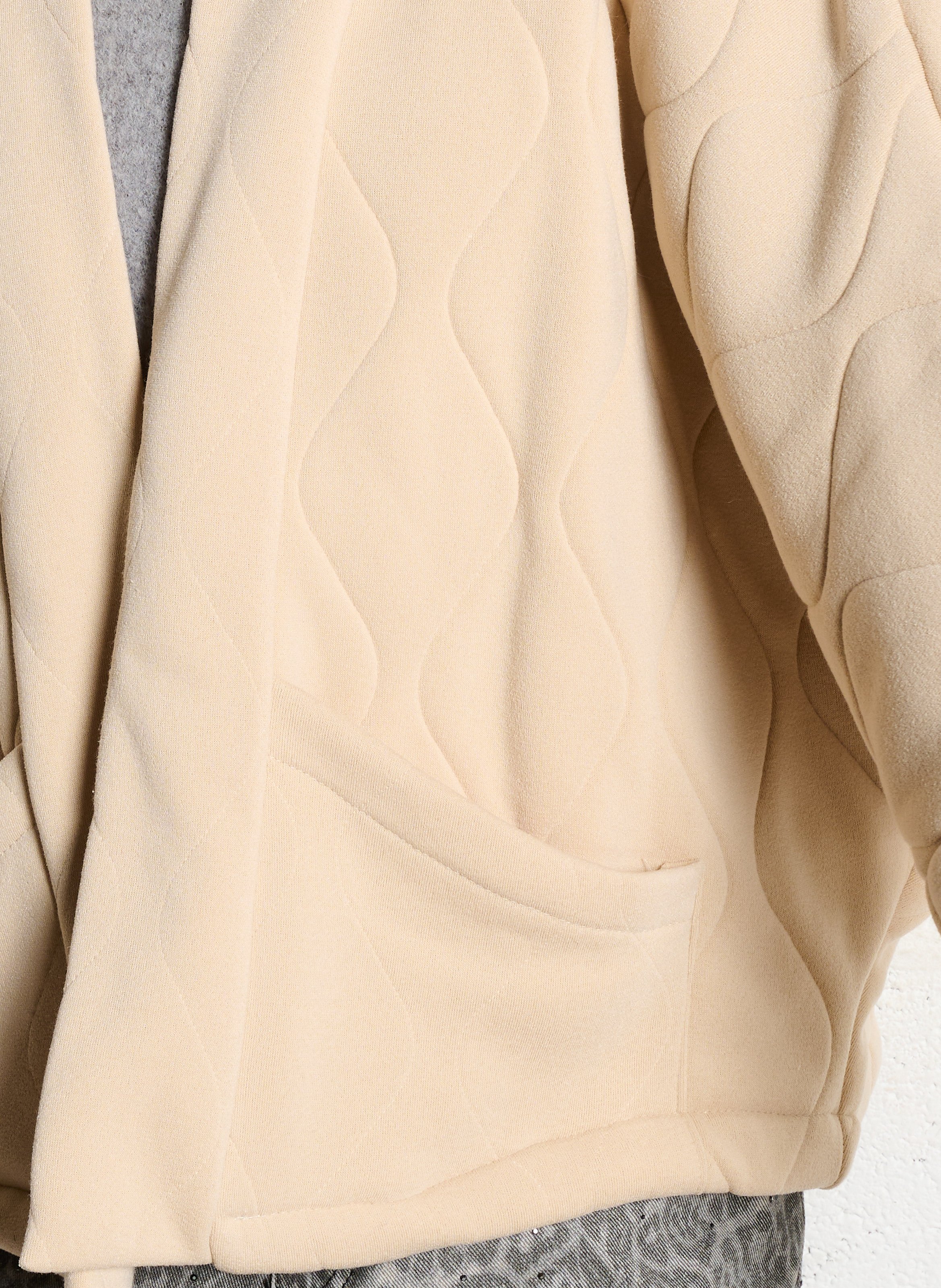 Schalkragenjacke AOKYANOS Beige