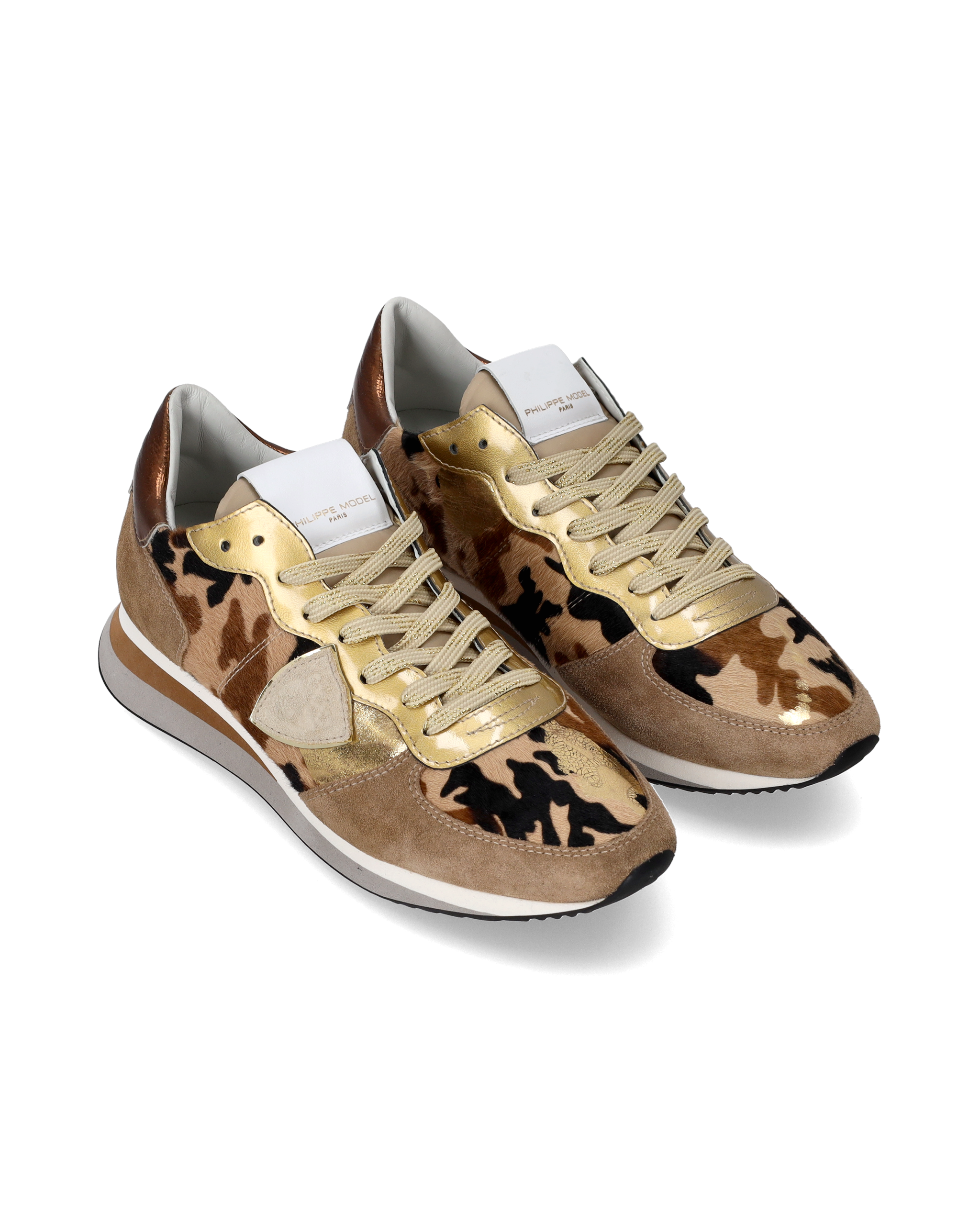 Sneakers TRPX Running PHILIPPE MODEL Beige