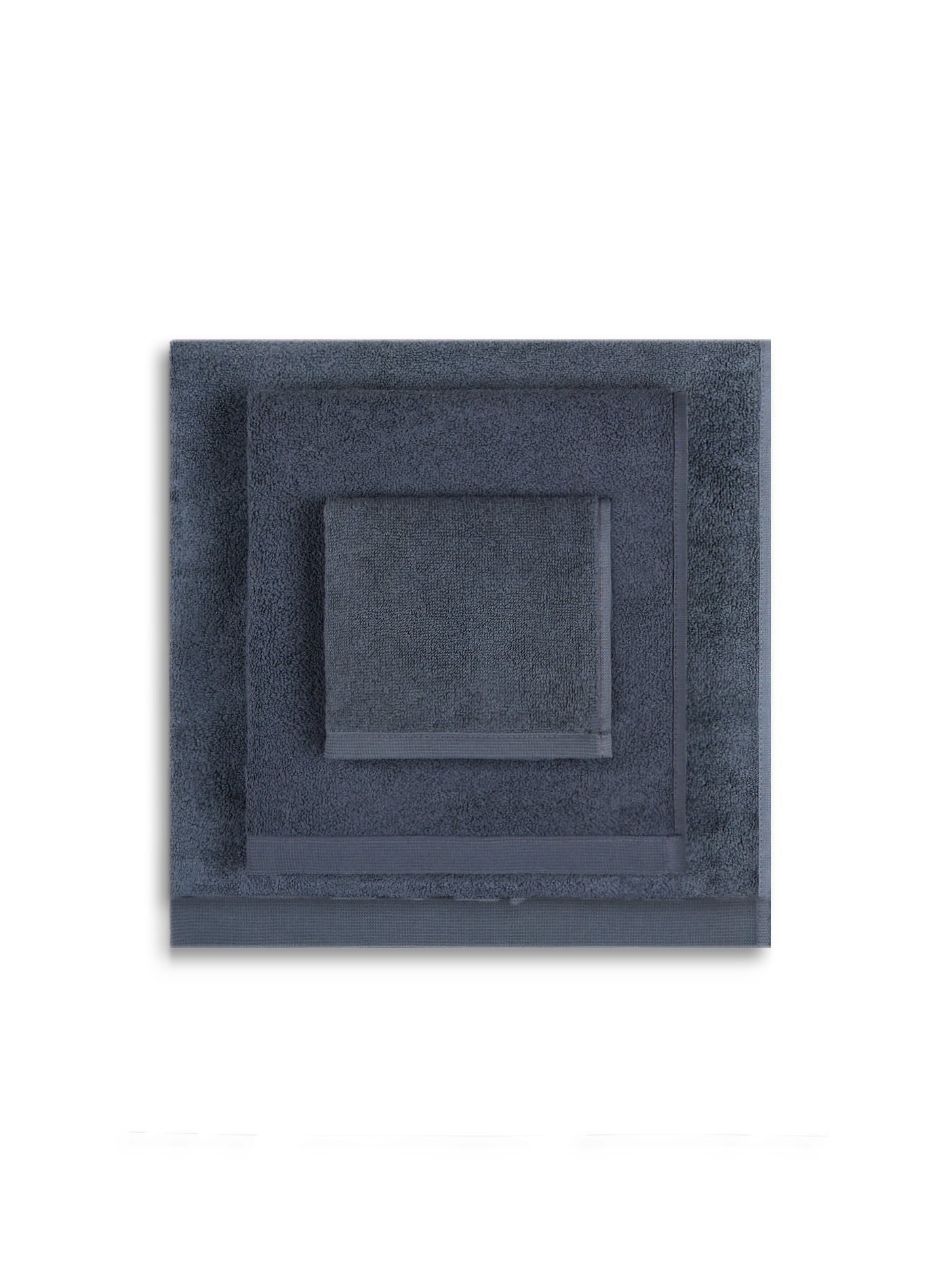 Drap de bain en coton Gris