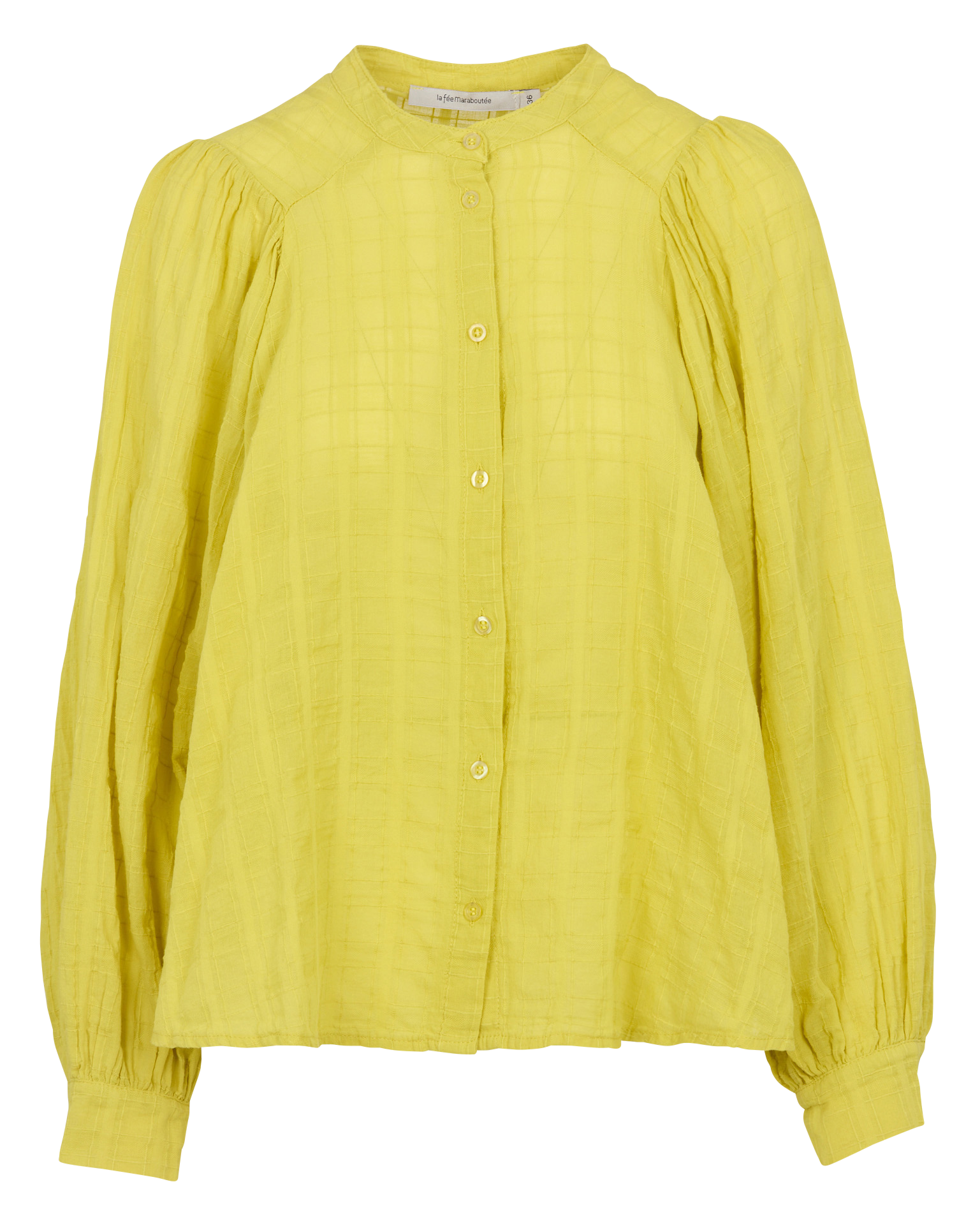 Capri - Einfarbige Oversize-Bluse LA FEE MARABOUTEE Grun