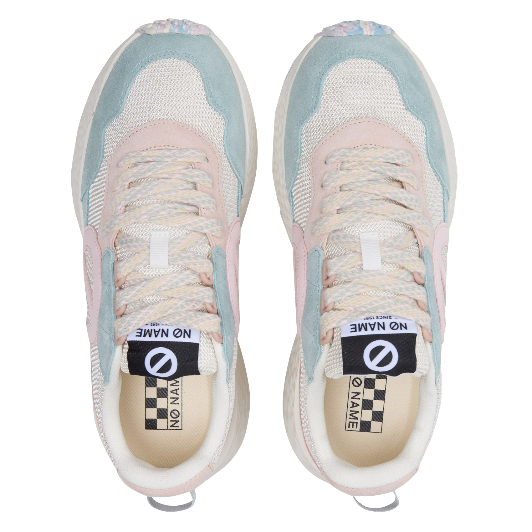 Baskets met sleehak NO NAME Veelkleurig