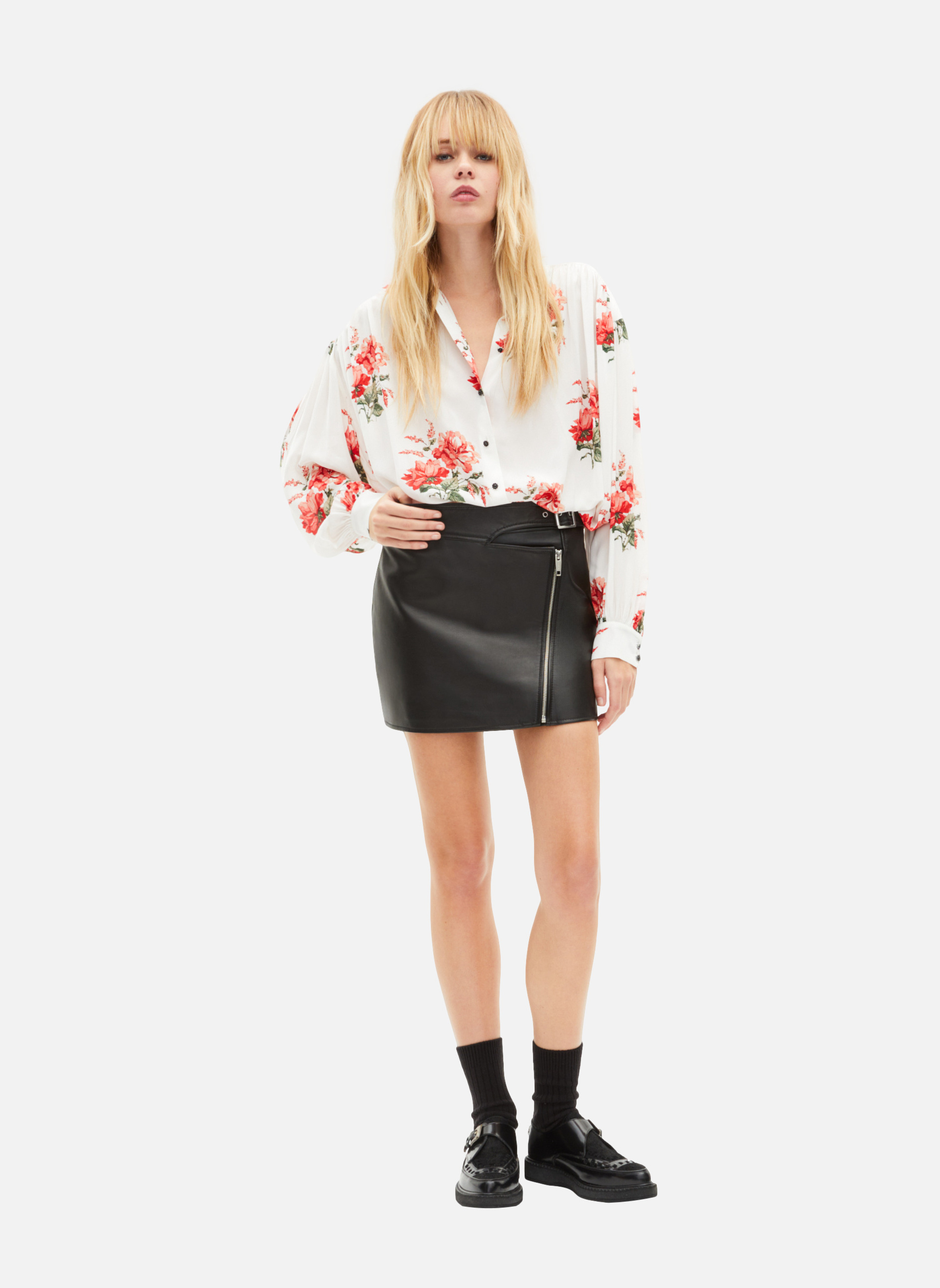 Floral print shirt THE KOOPLES White