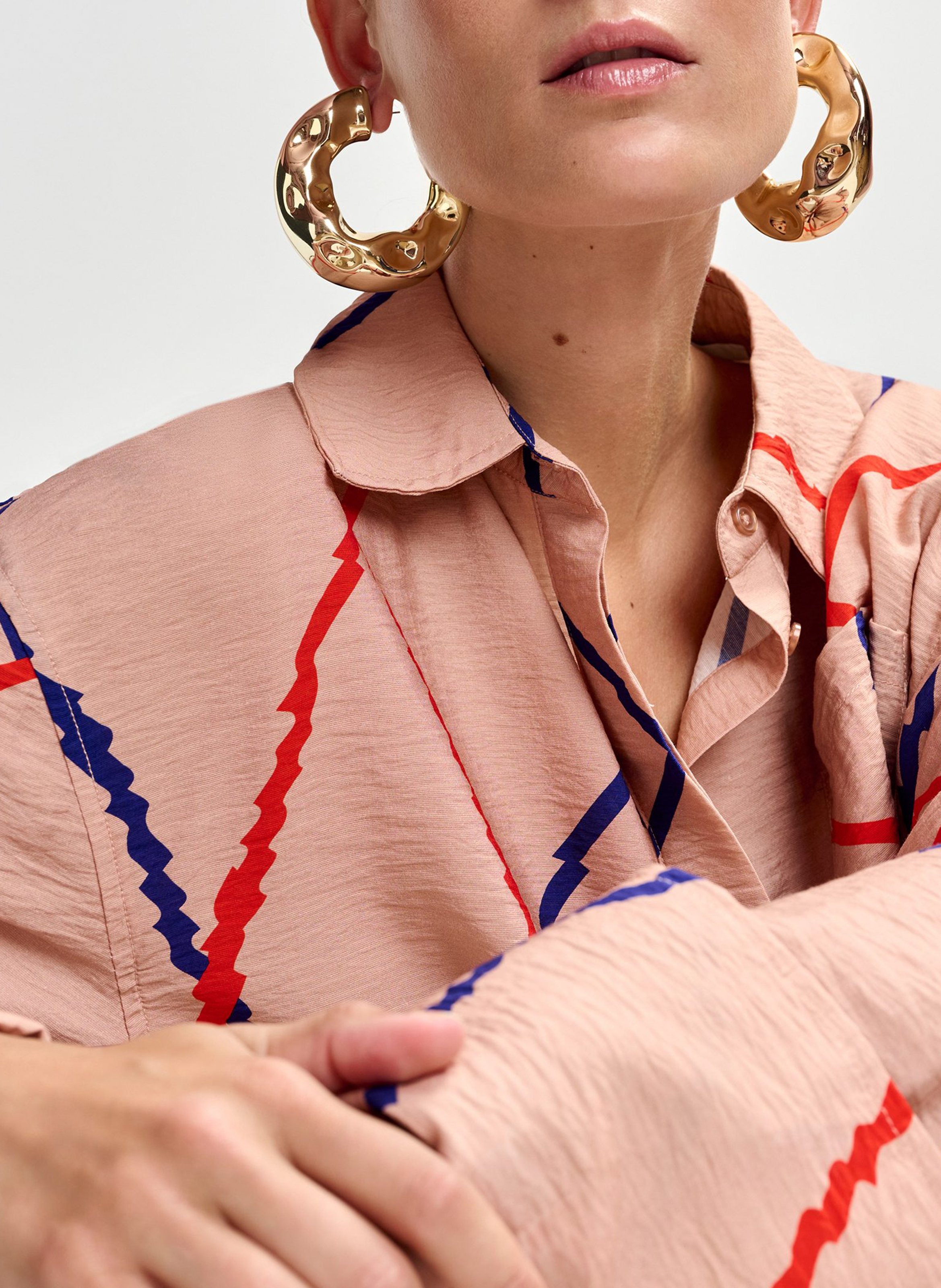 Hoop earrings ESSENTIEL ANTWERP Golden