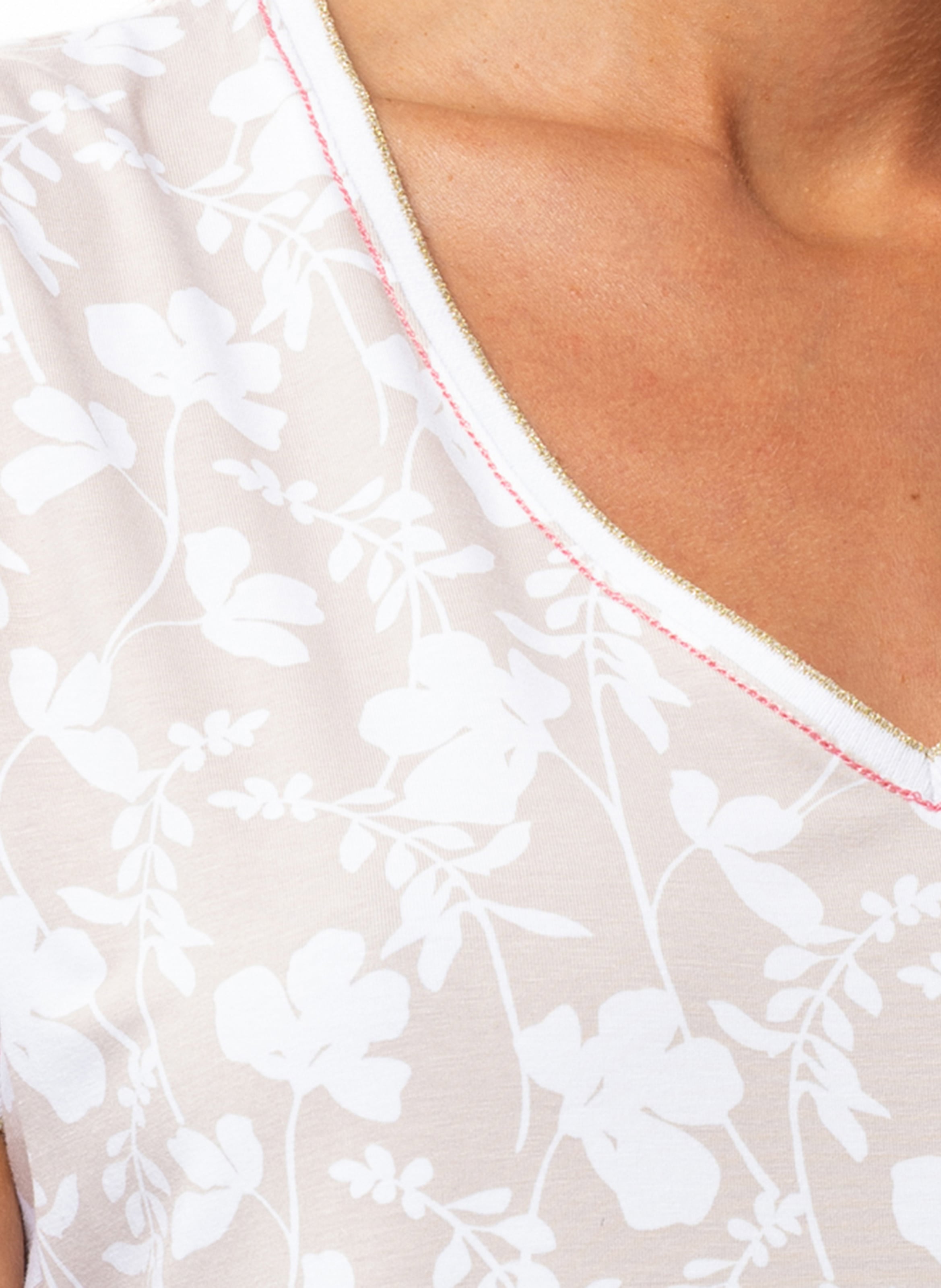 Modal cotton nightshirt LE CHAT Multicolored