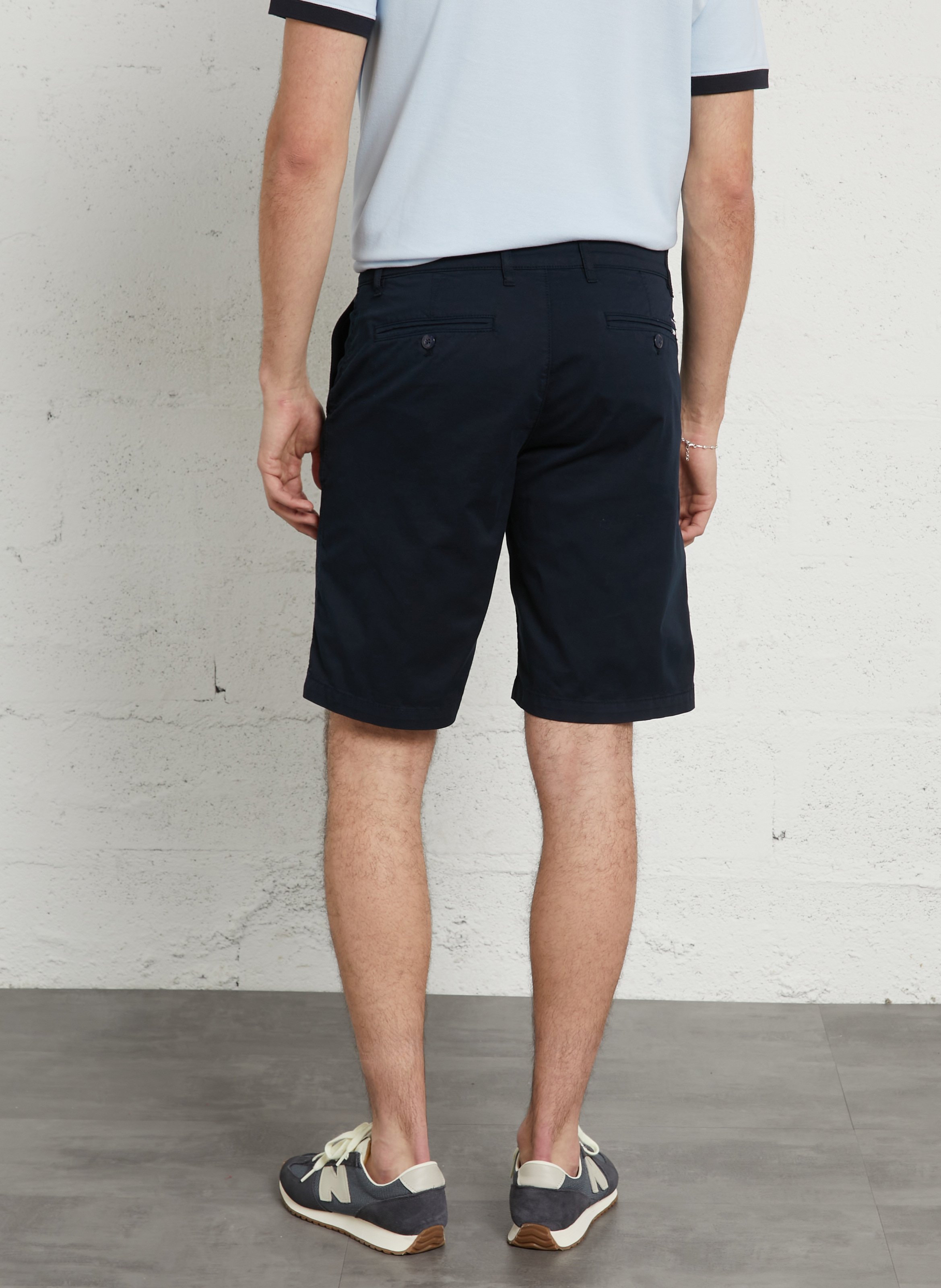 Bermuda droit  EDEN PARK Bleu