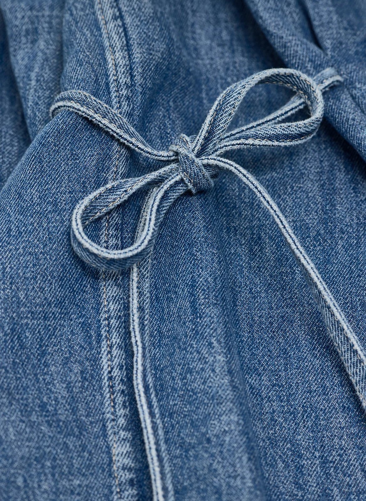 Chemise col classique en coton bio mélangé CLOSED Bleu