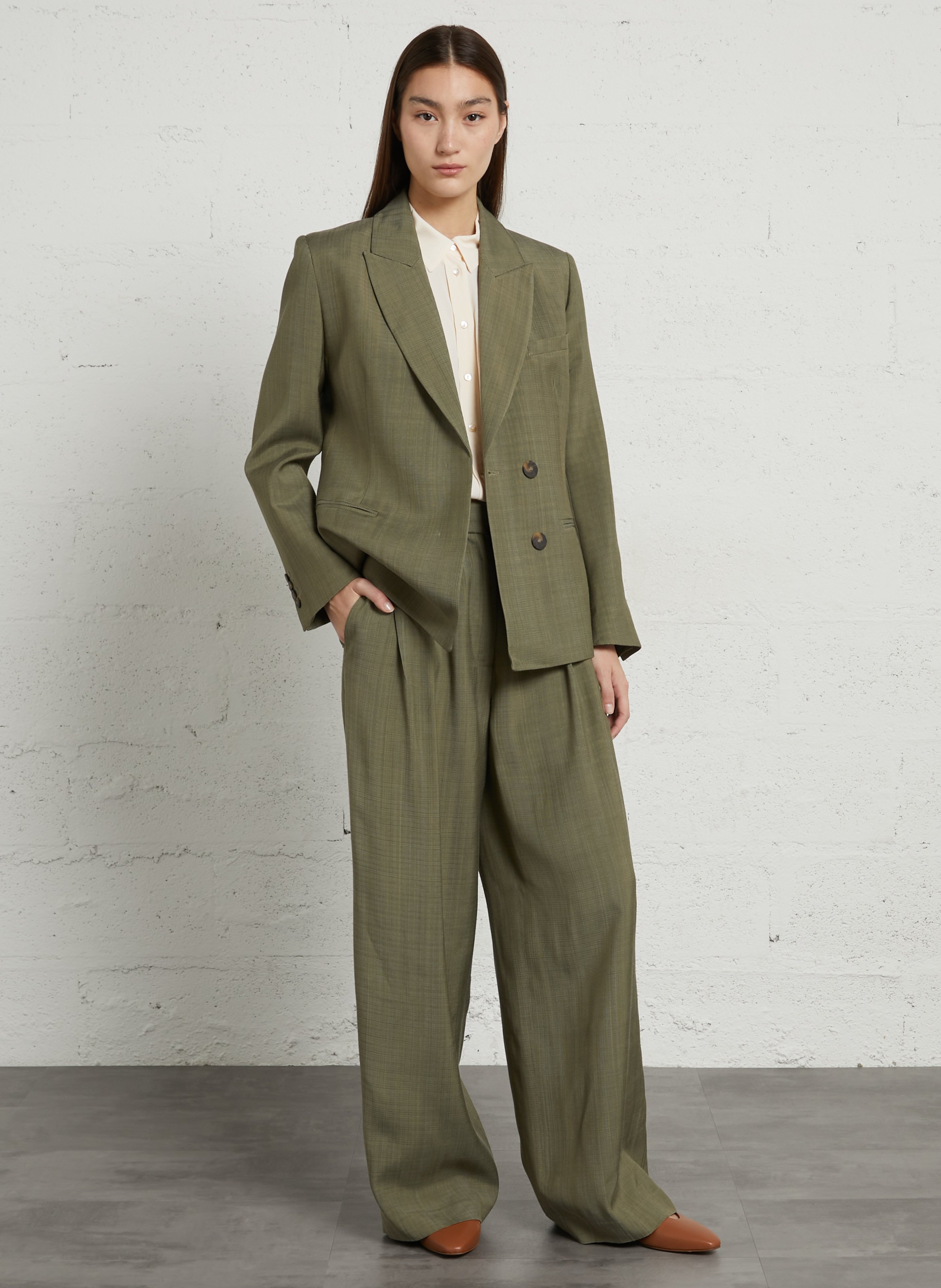 Ballerines en cuir BOBBIES Marron