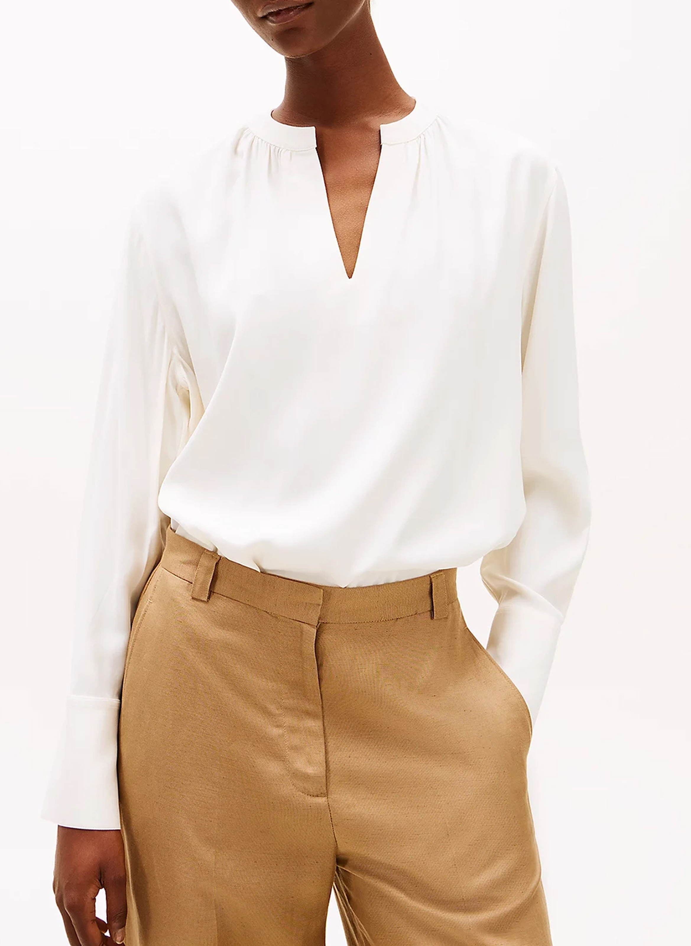 Straight blouse TOMMY HILFIGER Yellow