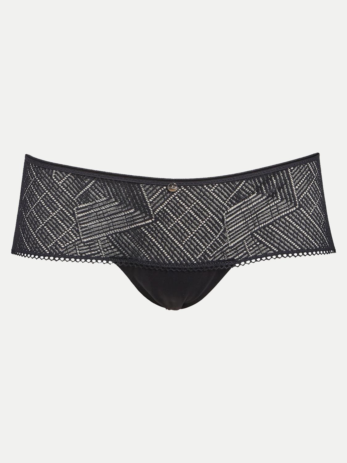 Lace boy shorts CHANTELLE Black