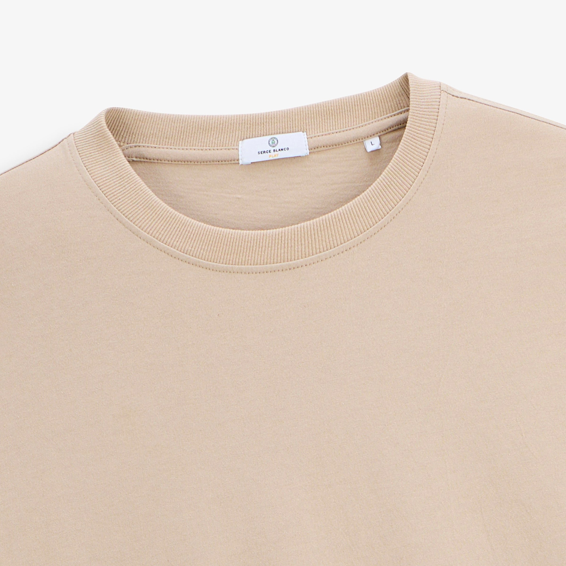 Short-sleeved t-shirt THOR SBSBPLAY Oversized fit Sand Beige SERGE BLANCO Beige