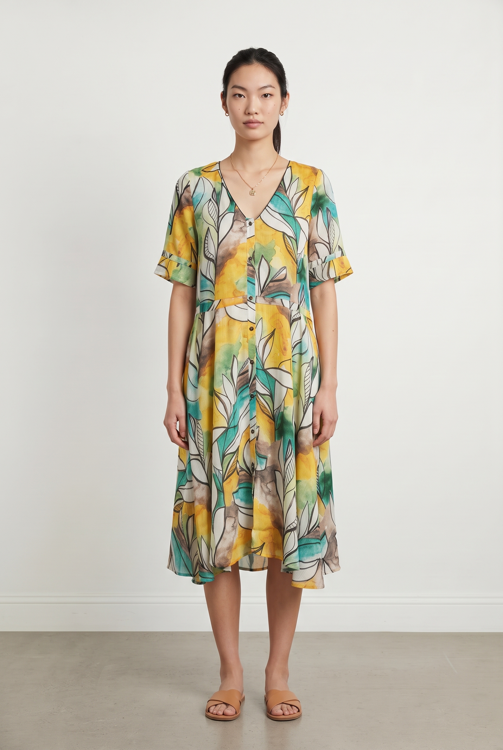 Long dress HEIMSTONE - Seconde Main Multicolored