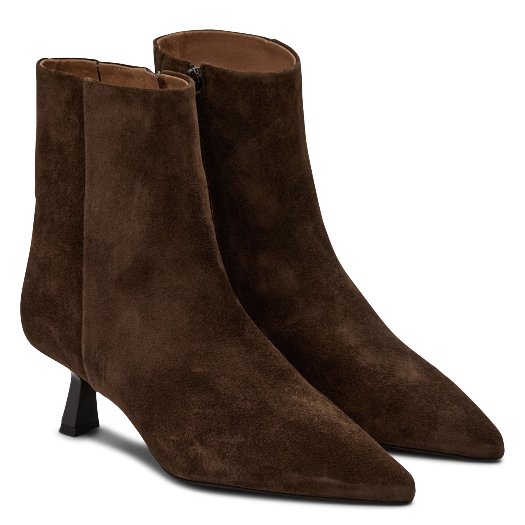 Leather mid-calf boots PAVEMENT Brown