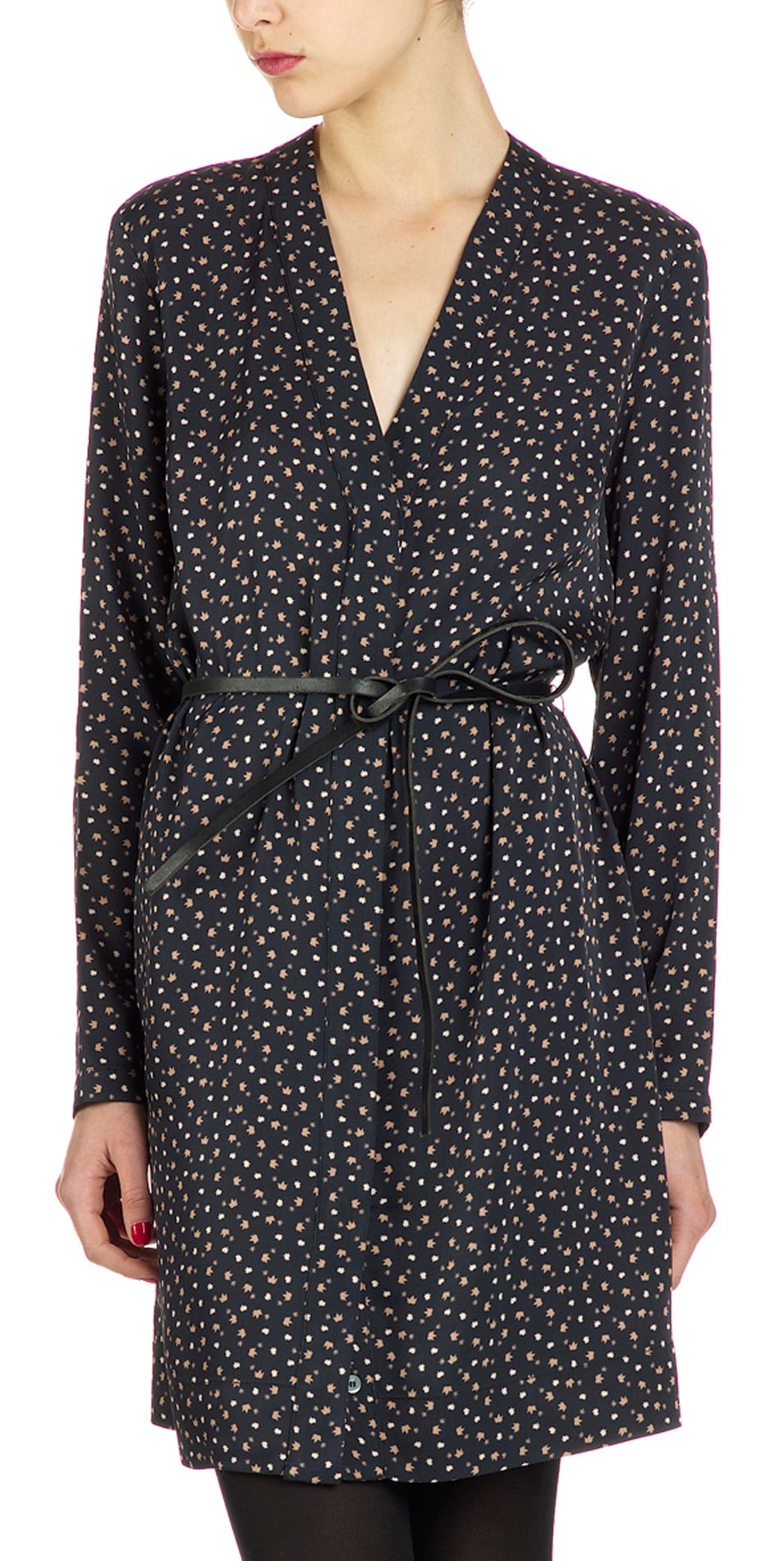 Printed dress MOMONI Blue