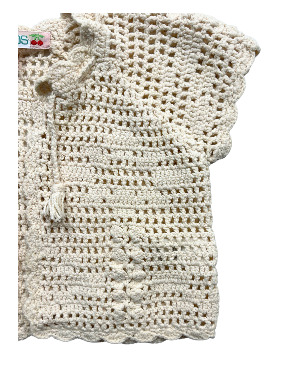 Beige Baby Cardigan - 12 months BONPOINT - Seconde Main Beige