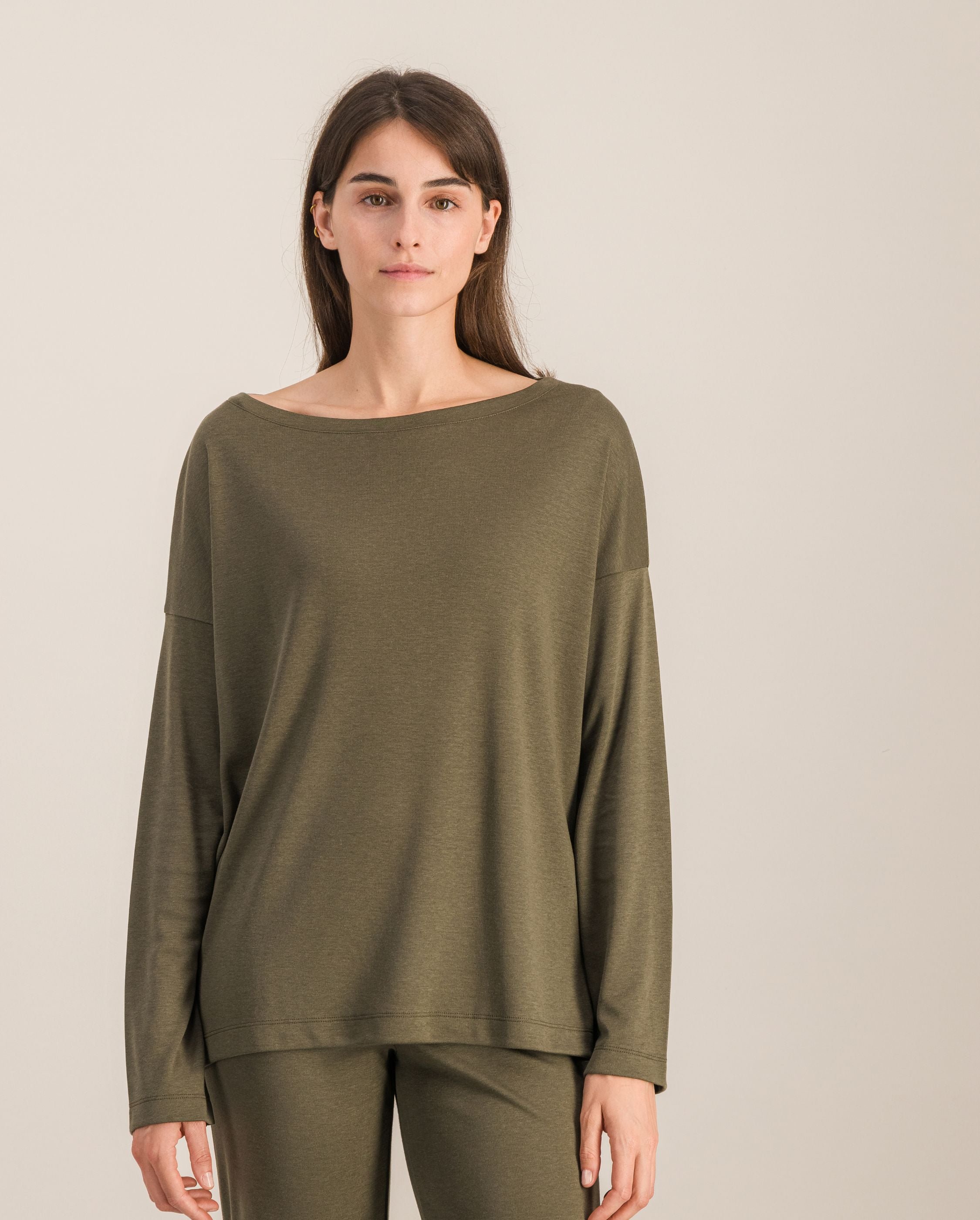 Women's pajama top, matcha ANGARDE Green
