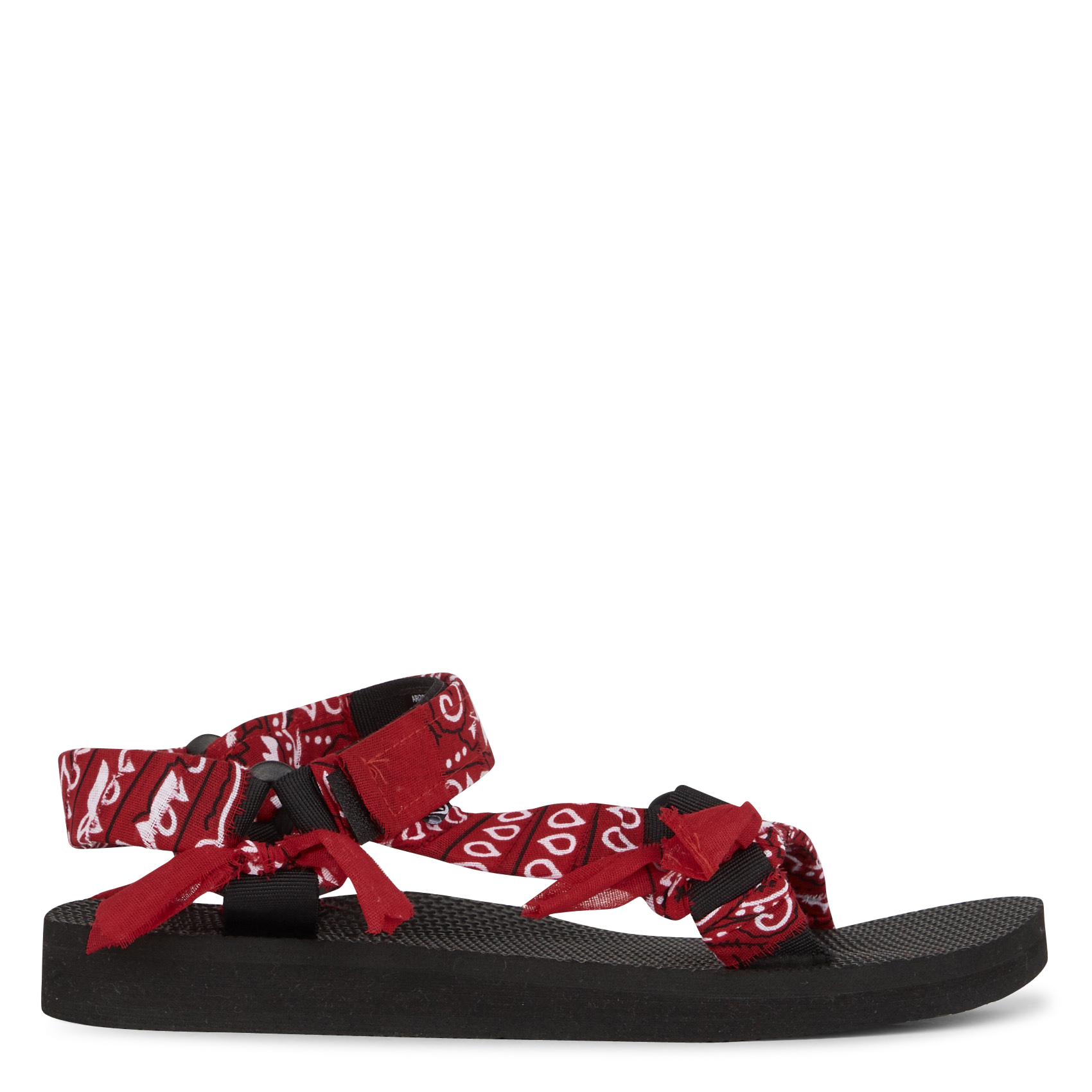 Sandales plates à scratch ARIZONA LOVE Rouge