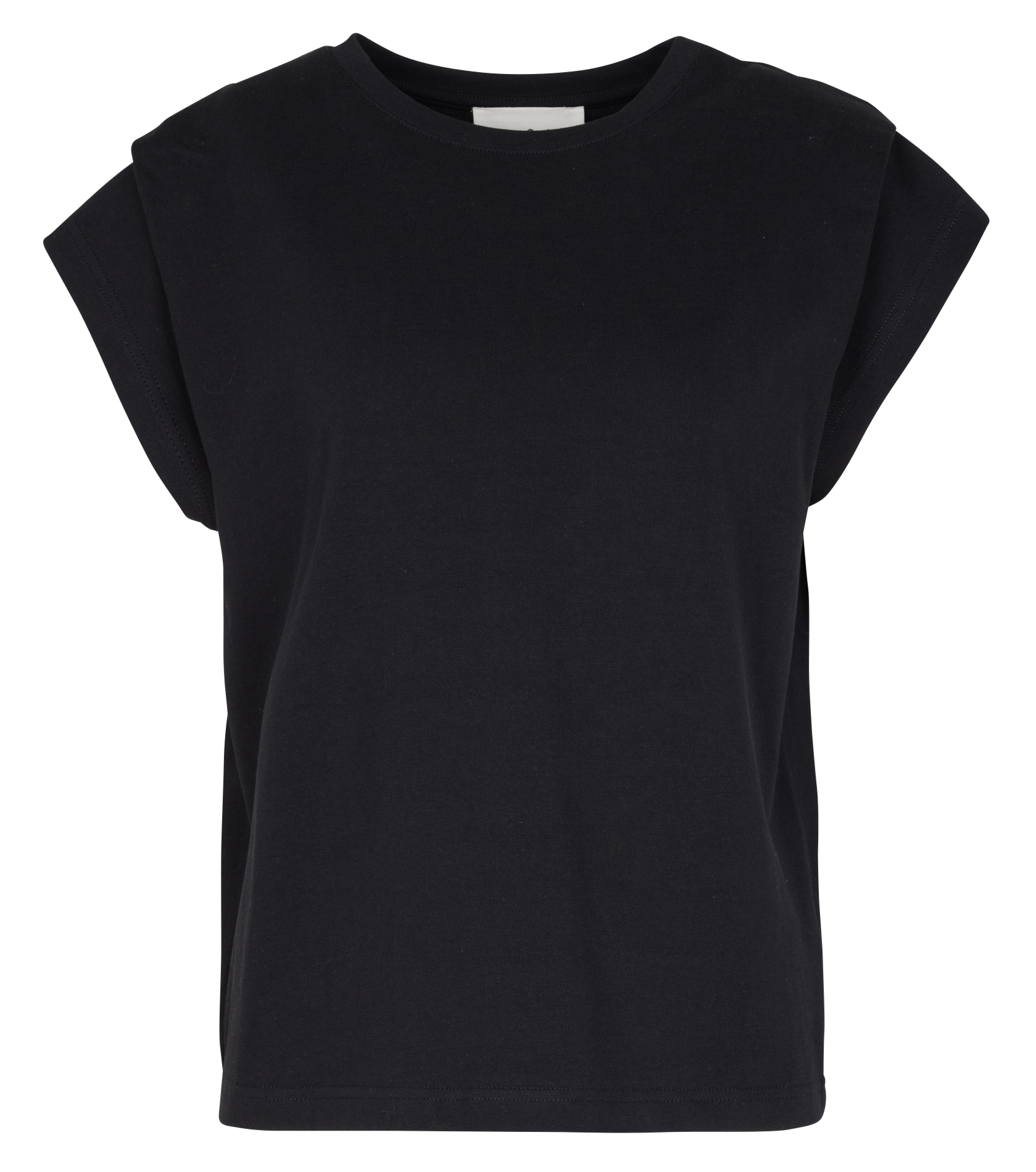 Straight cotton T-shirt BA&SH Black