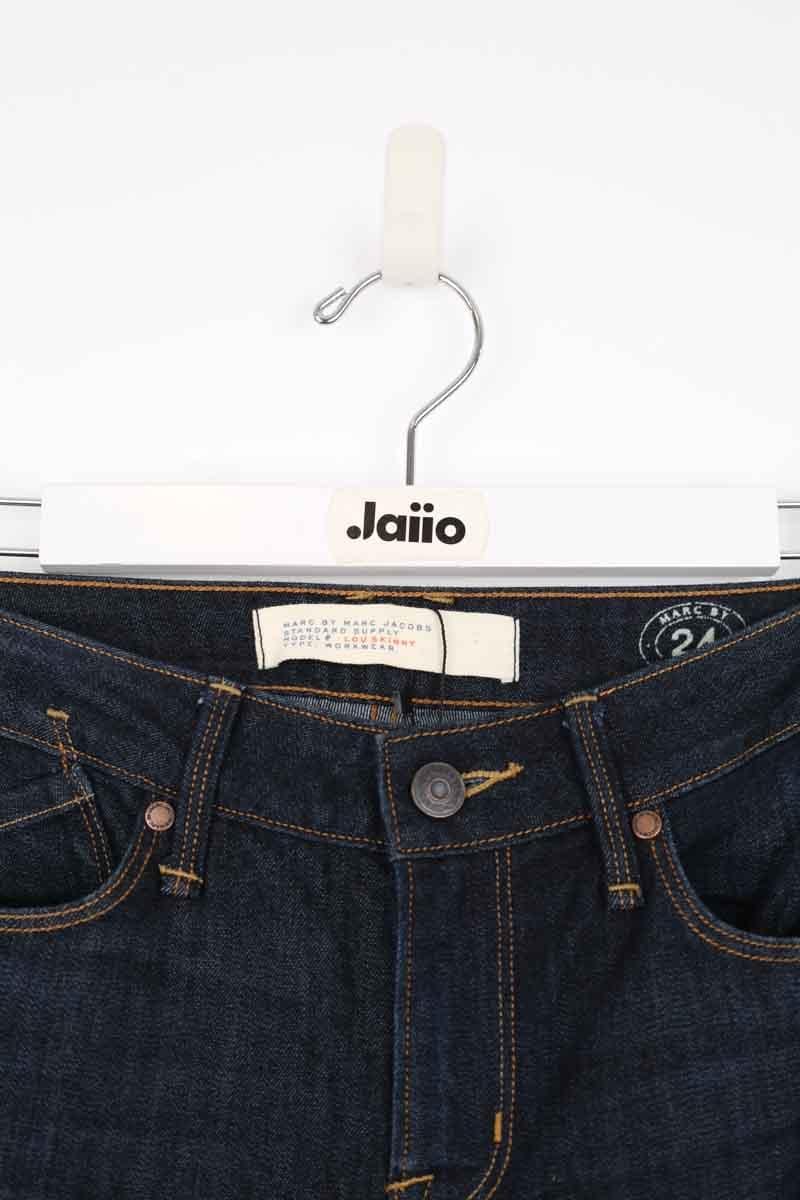 Cotton jeans MARC JACOBS - Seconde Main Blue