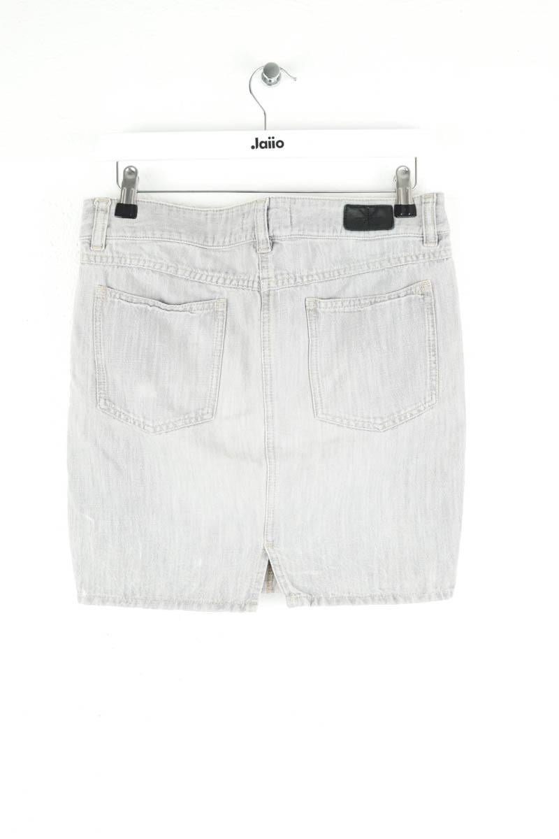 Cotton mini skirt ISABEL MARANT ÉTOILE - SECONDE MAIN Grey