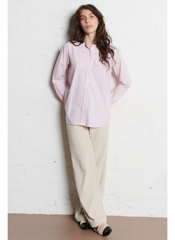 Pantalon droit en coton - Look 4