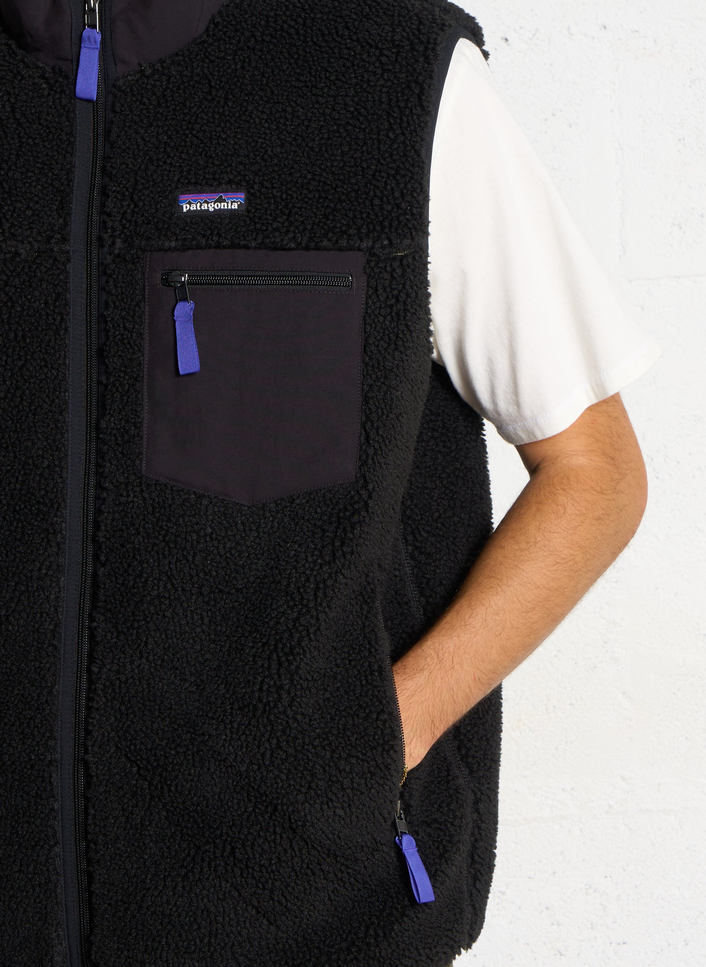 Straight high-neck fleece PATAGONIA Black