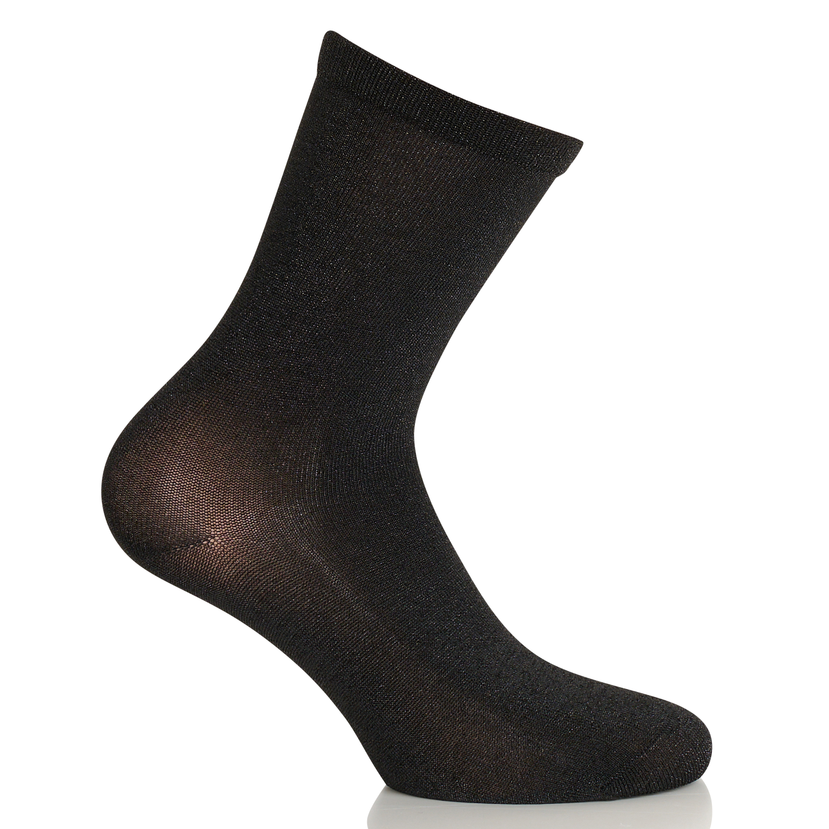 Metallic socks MAISON 123 Black