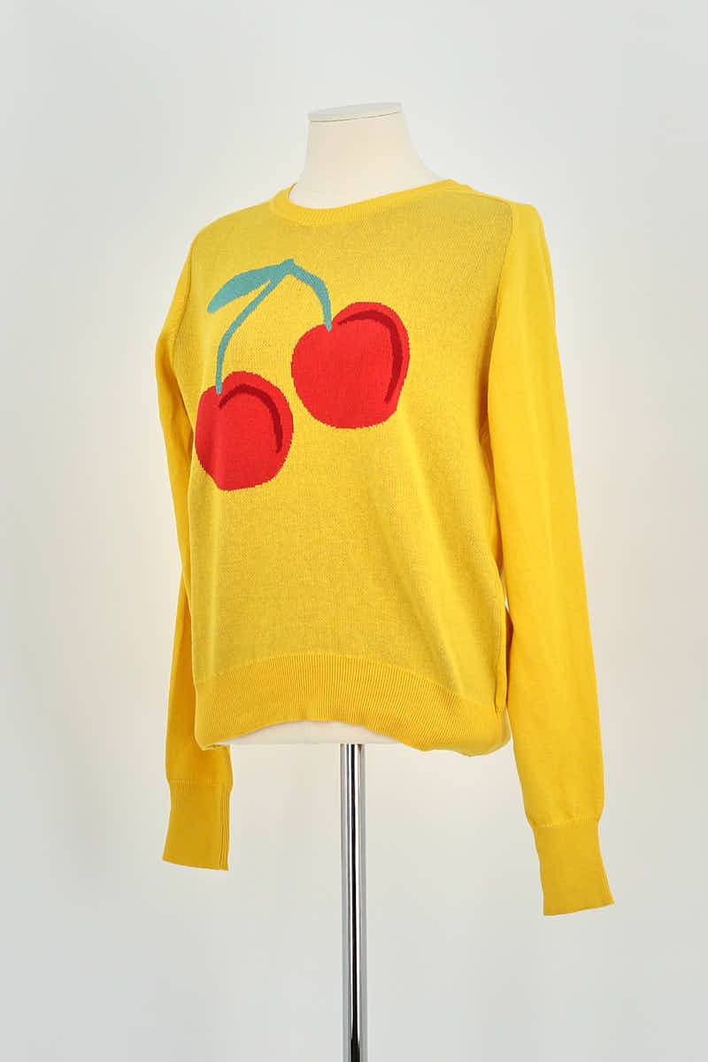 Sweatshirt MAKE MY LEMONADE - Seconde Main Yellow