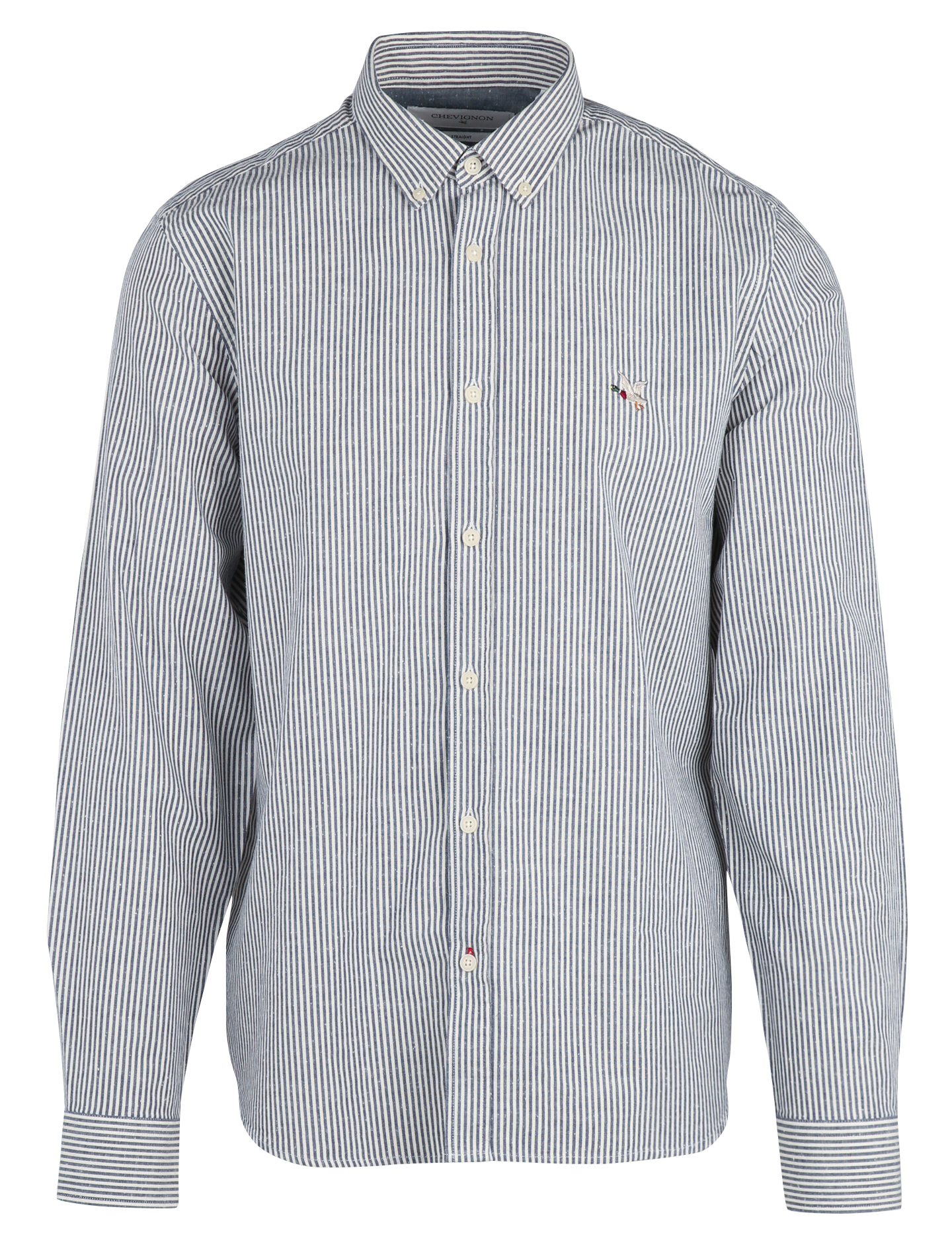 Bedrucktes Hemd mit klassischem Kragen CHEVIGNON Blau
