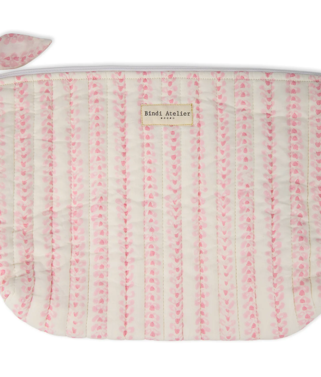 Maxi printed clutch BINDI ATELIER Pink