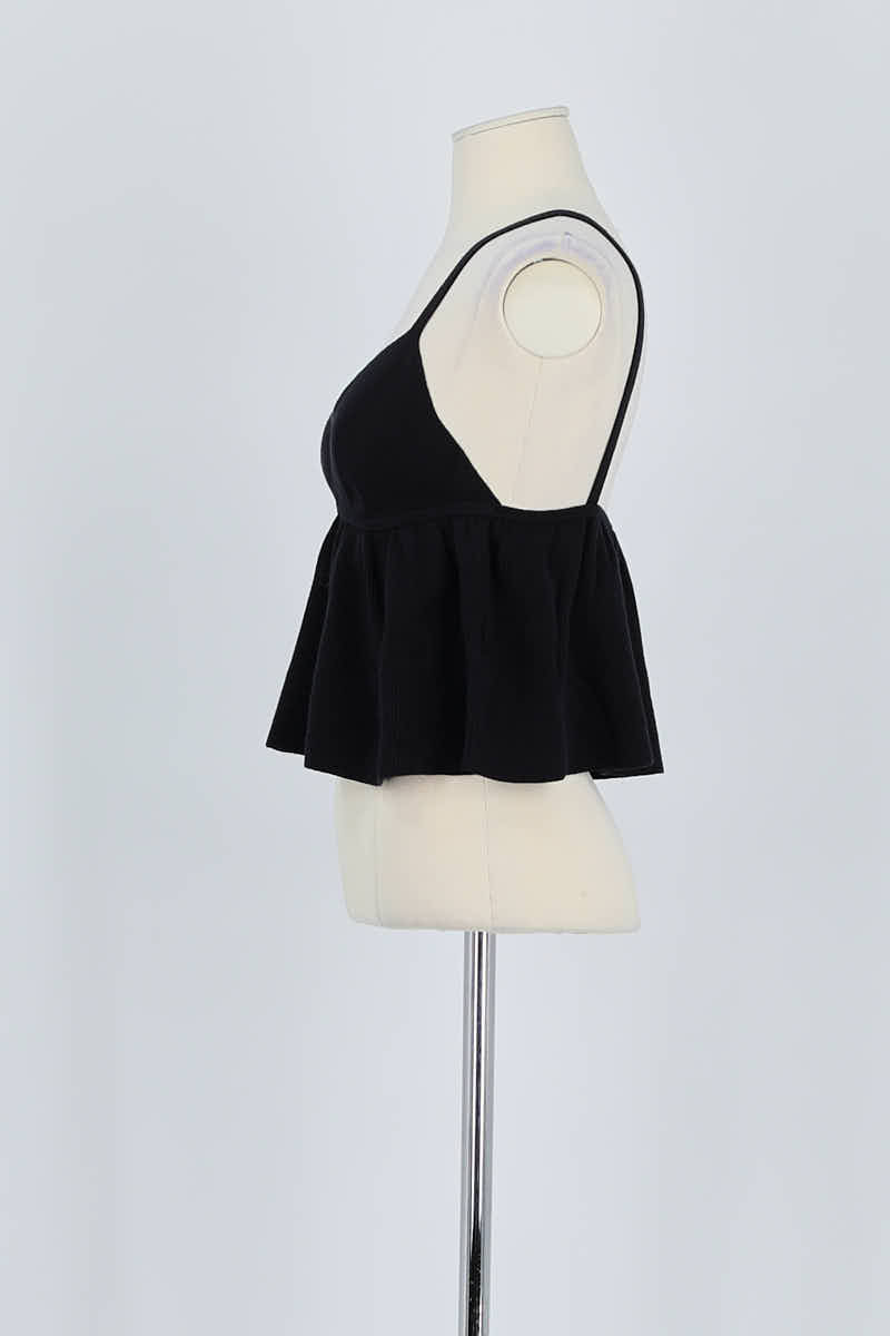 Azawood sleeveless top SEZANE - Seconde main Black