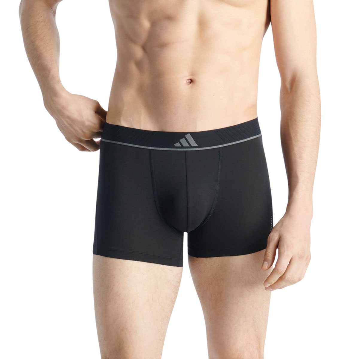 Pack of 3 micro flex eco boxer shorts ADIDAS UNDERWEAR Black