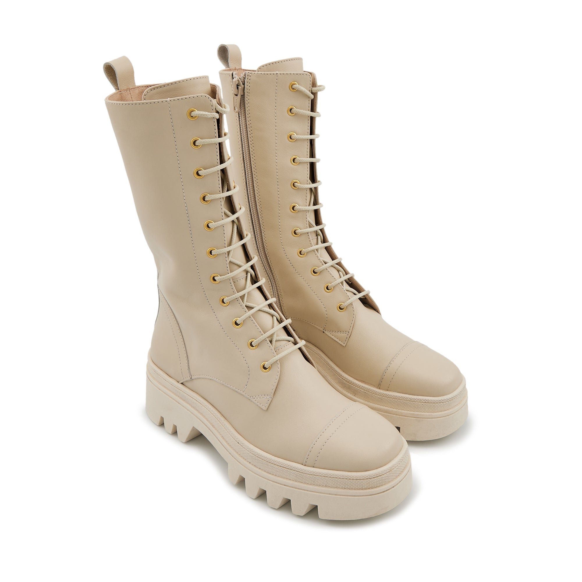 Anita smooth leather BONS BAISERS PARIS Beige