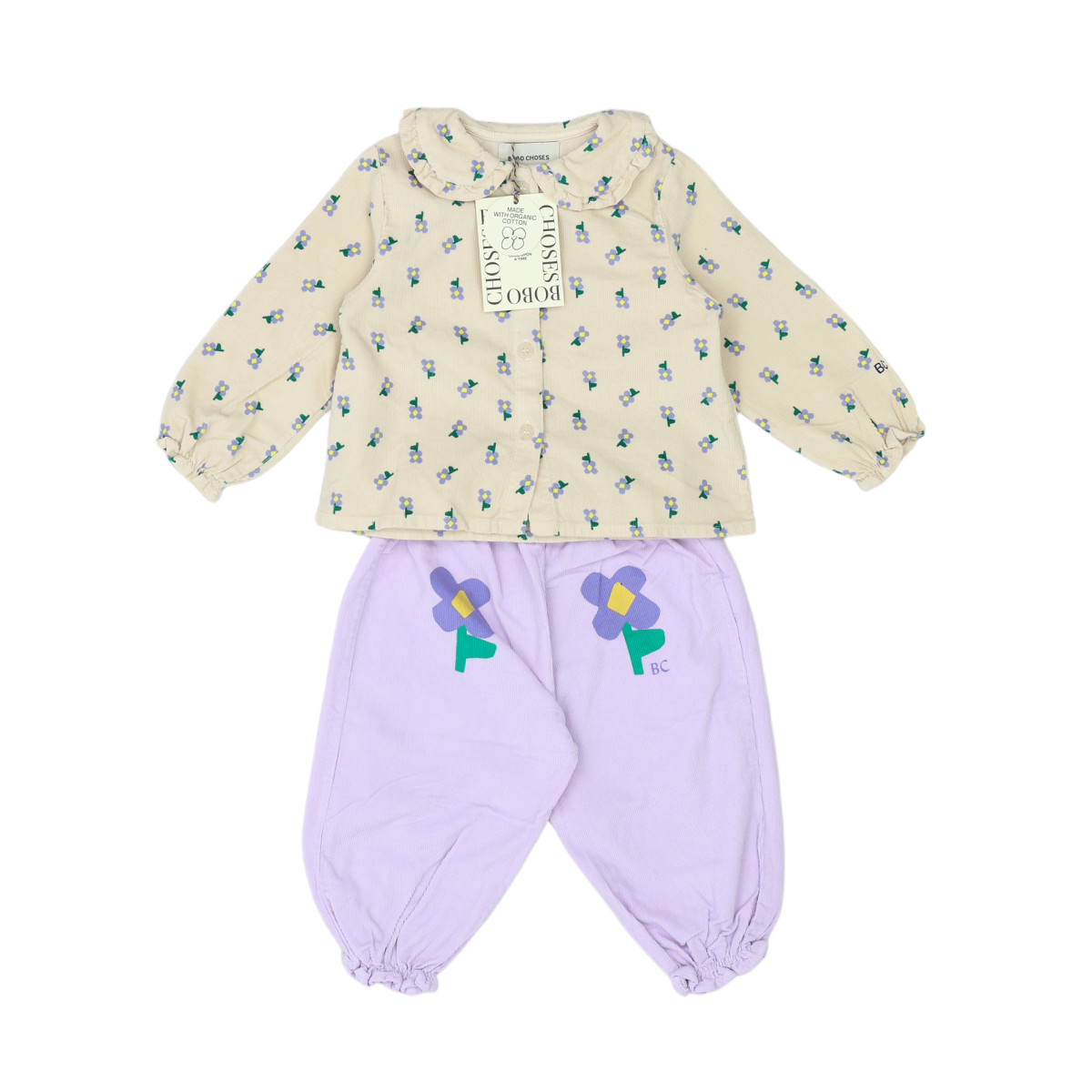 Purple baby set - 18 months BOBO CHOSES - Seconde Main Purple