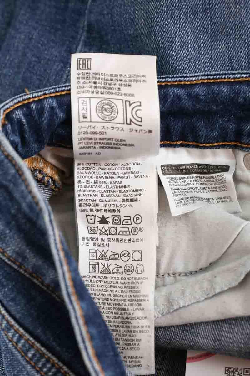 Carrot trousers LEVI'S - Seconde main Blue