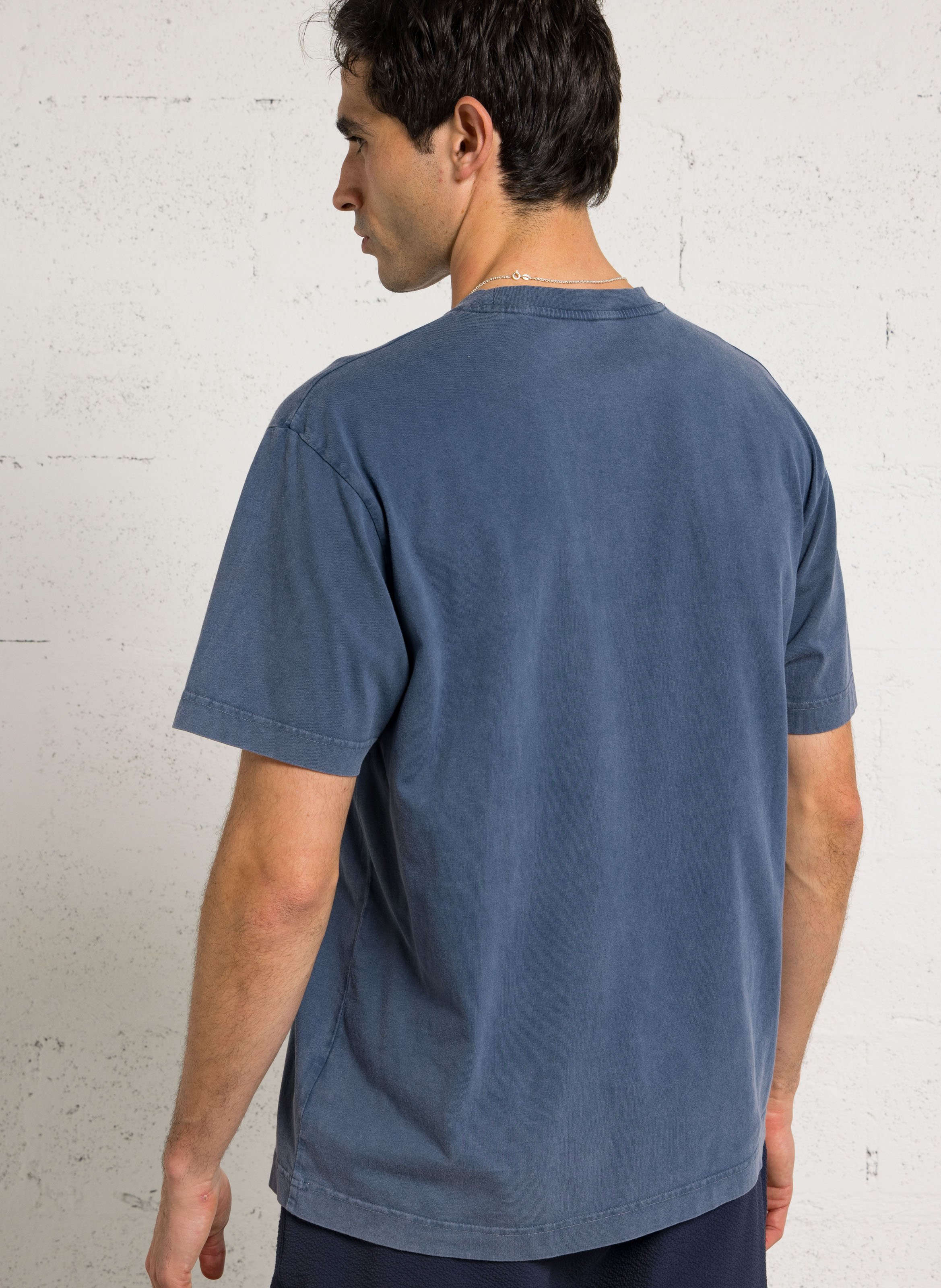 T-Shirt aus Bio-Baumwolle COLORFUL STANDARD Blau