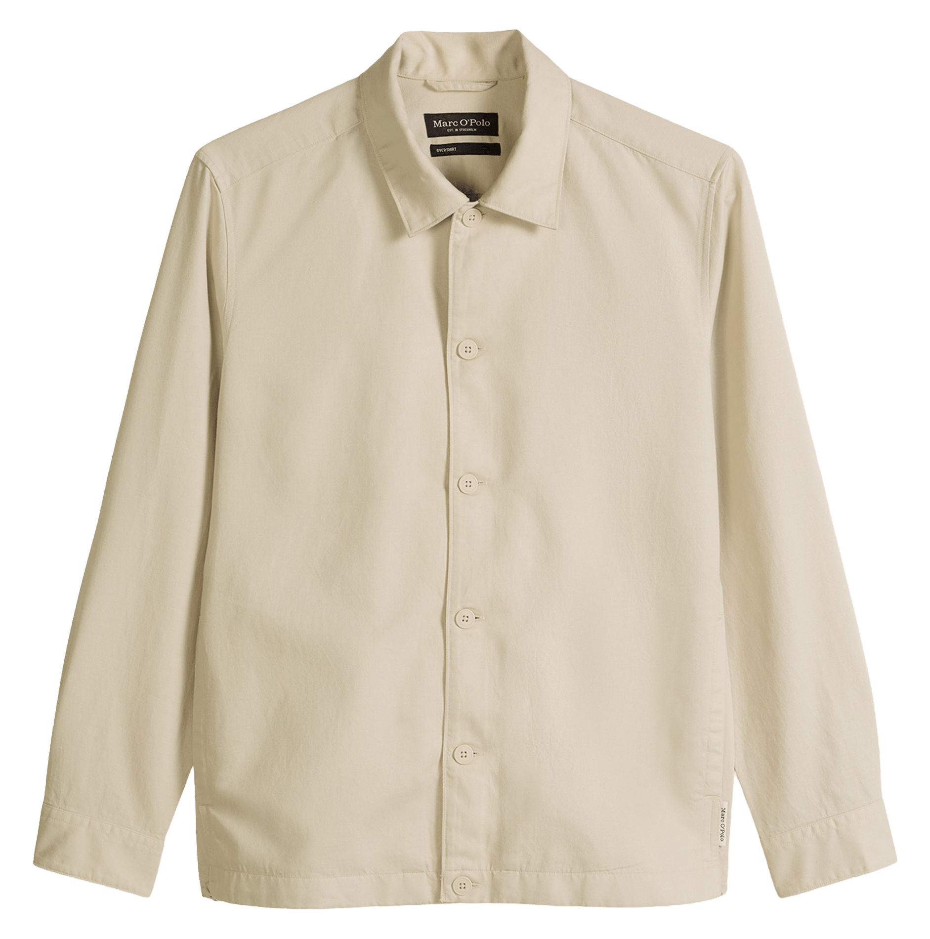 Chemise col classique MARC O'POLO Beige