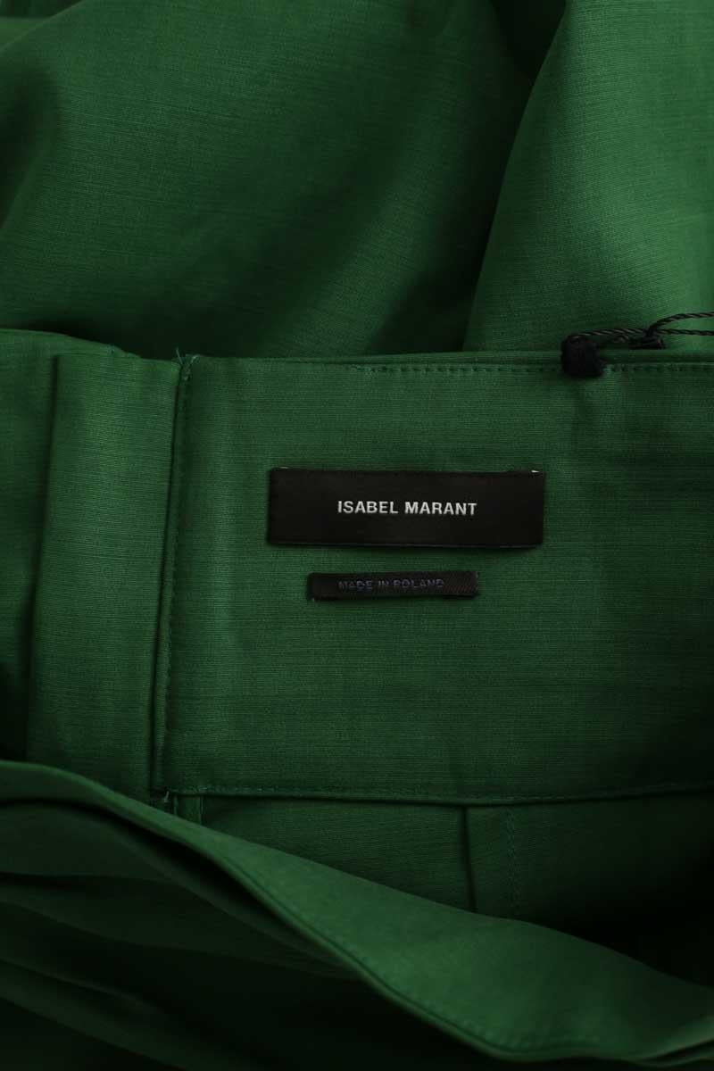 Pantalon droit ISABEL MARANT - Seconde Main Kaki