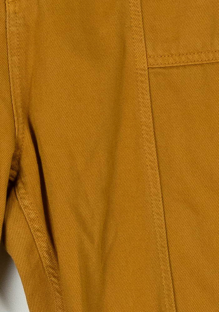 Cropped slim jeans with studs MAISON STELLA & SUZIE - Seconde main Yellow