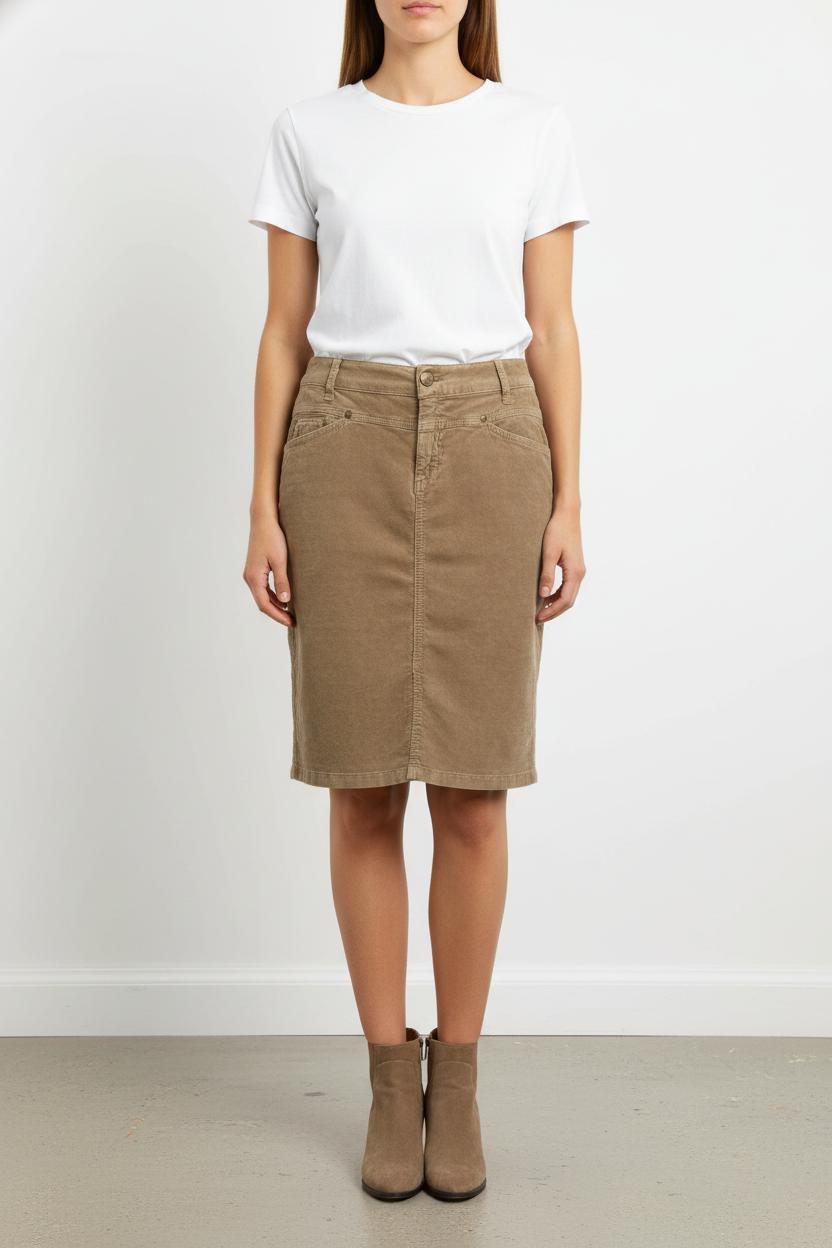 Short & midi skirt CLOSED - Seconde Main Beige