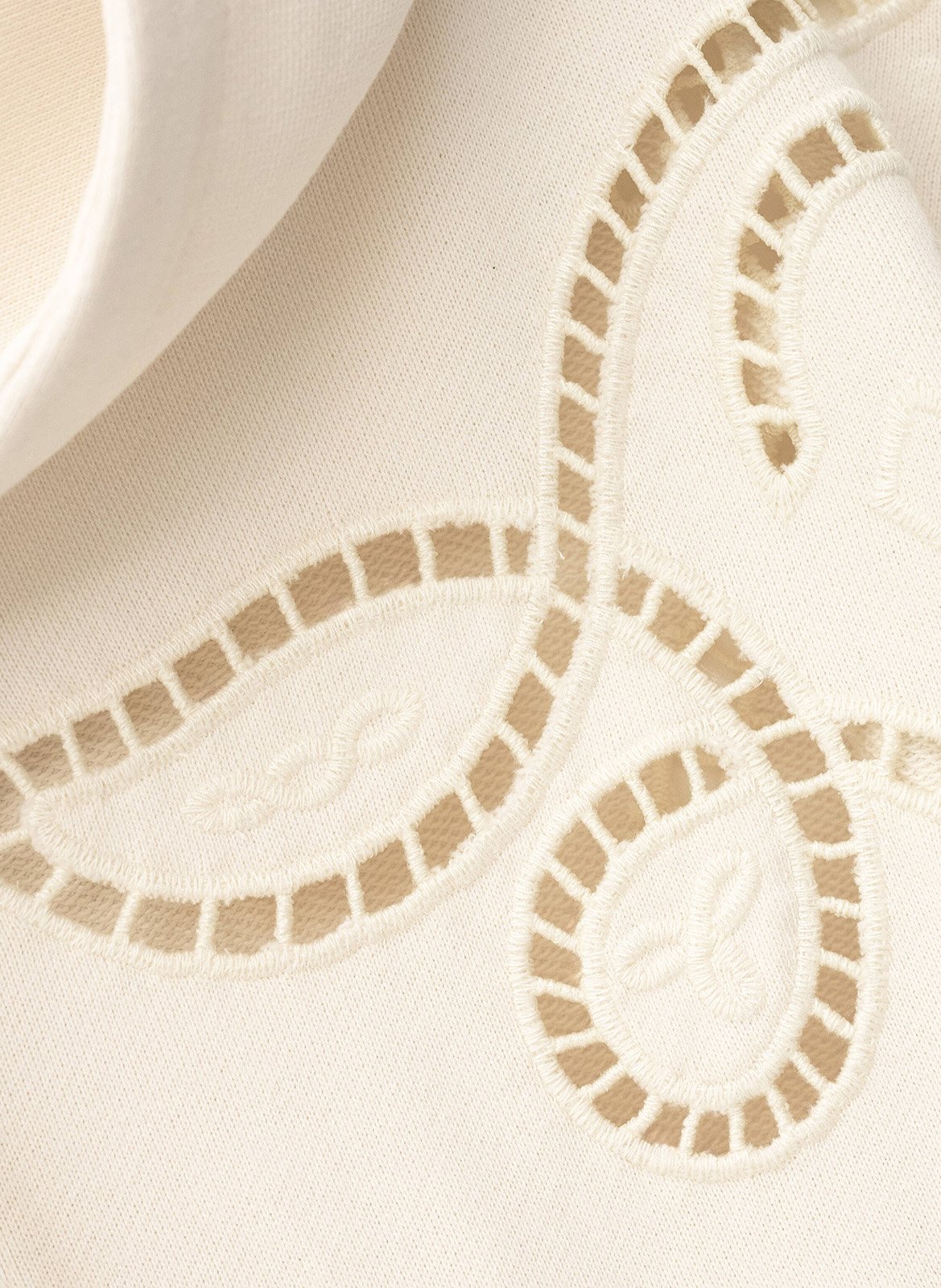 Ruime hoodie met borduursel BA&SH Beige