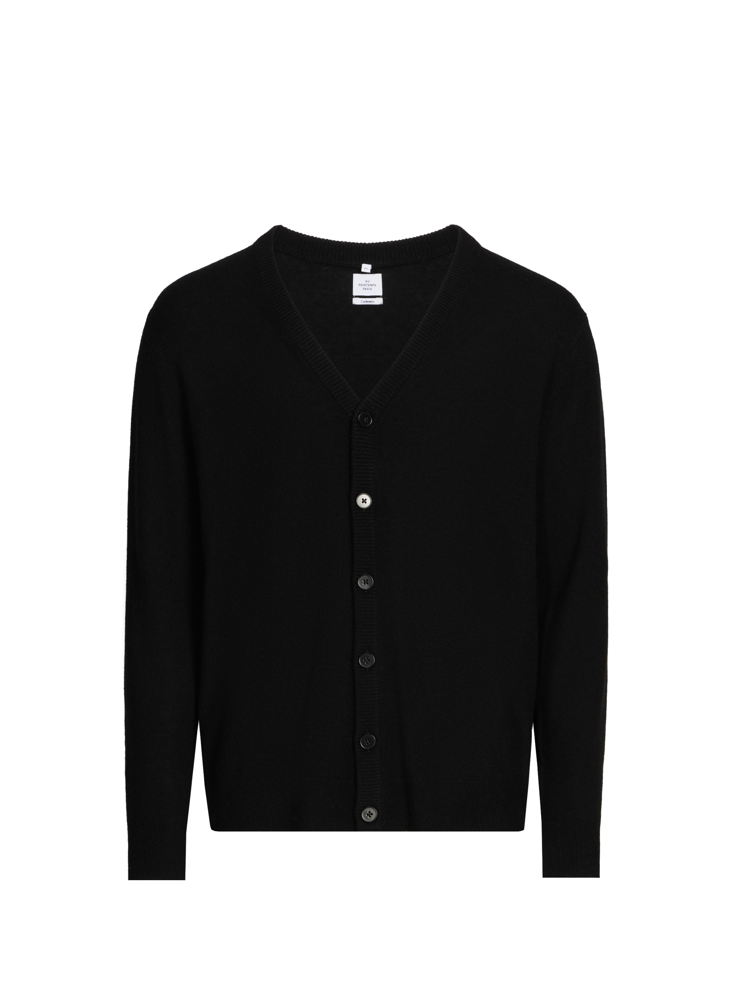 Cashmere cardigan yvan-c AU PRINTEMPS PARIS Black