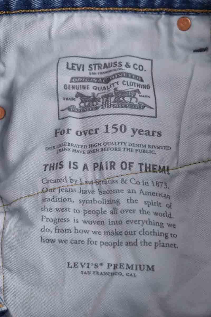 Straight jeans LEVI'S - Seconde main Blue