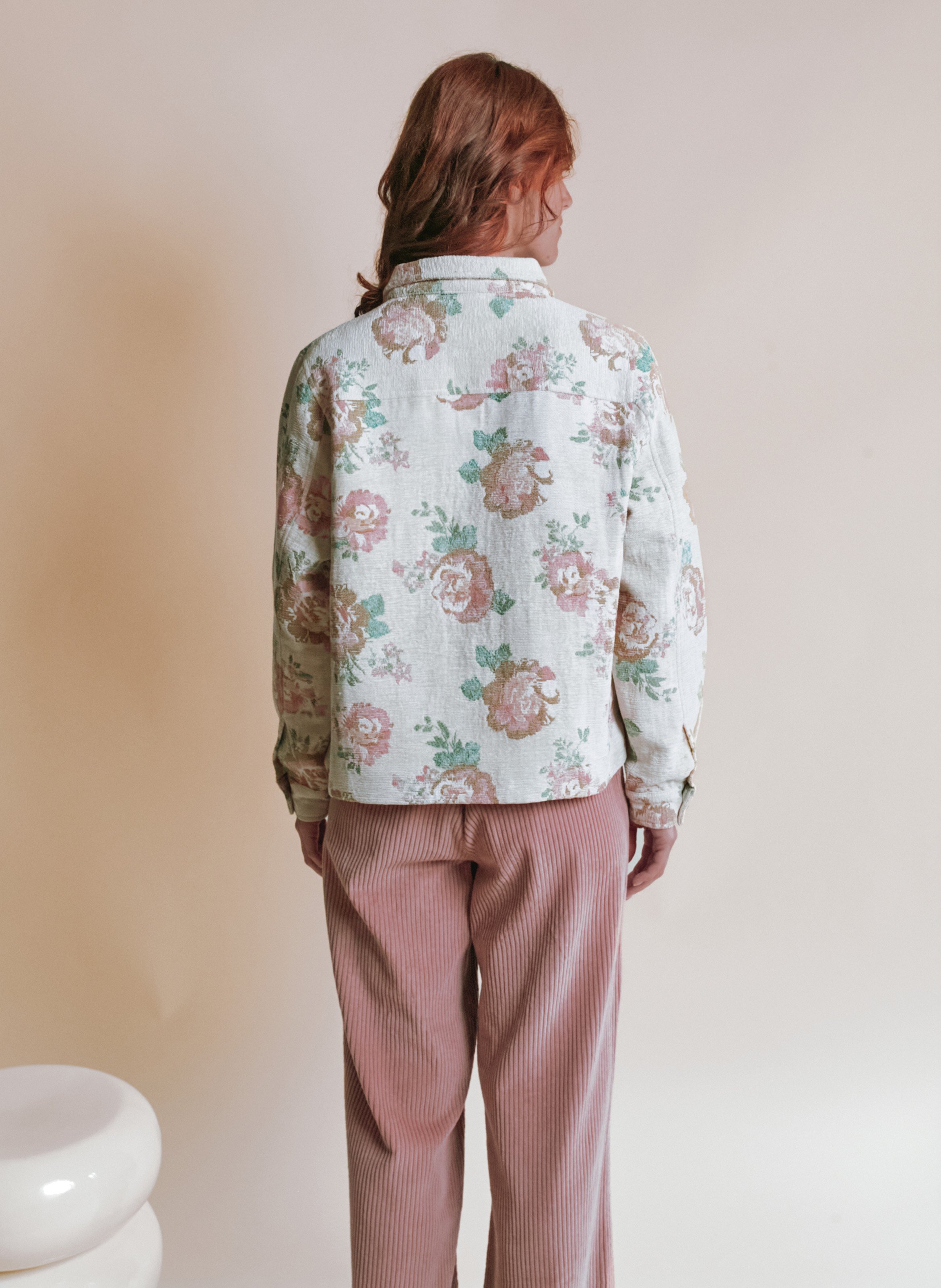 Jacke mit klassischem Kragen EMILE ET IDA Beige